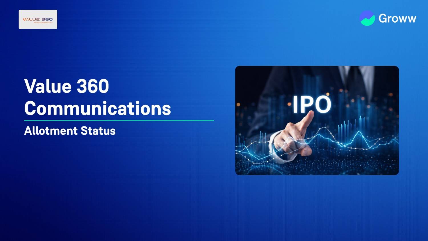 Value 360 Communications IPO Allotment Status: Check Latest GMP, Steps to Verify Status