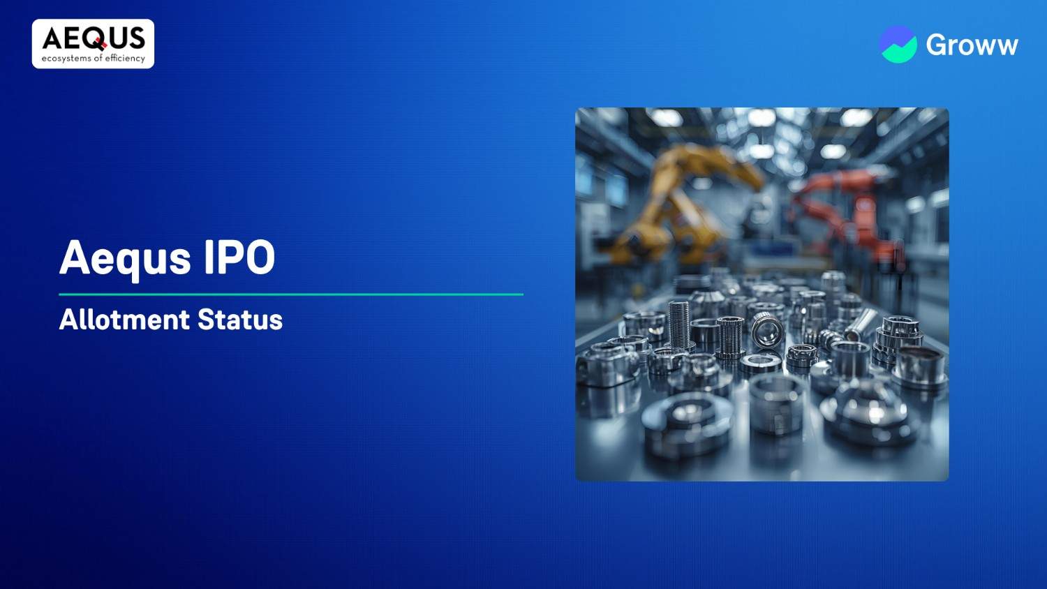 Aequs IPO Allotment Status: Check Steps to Verify Status