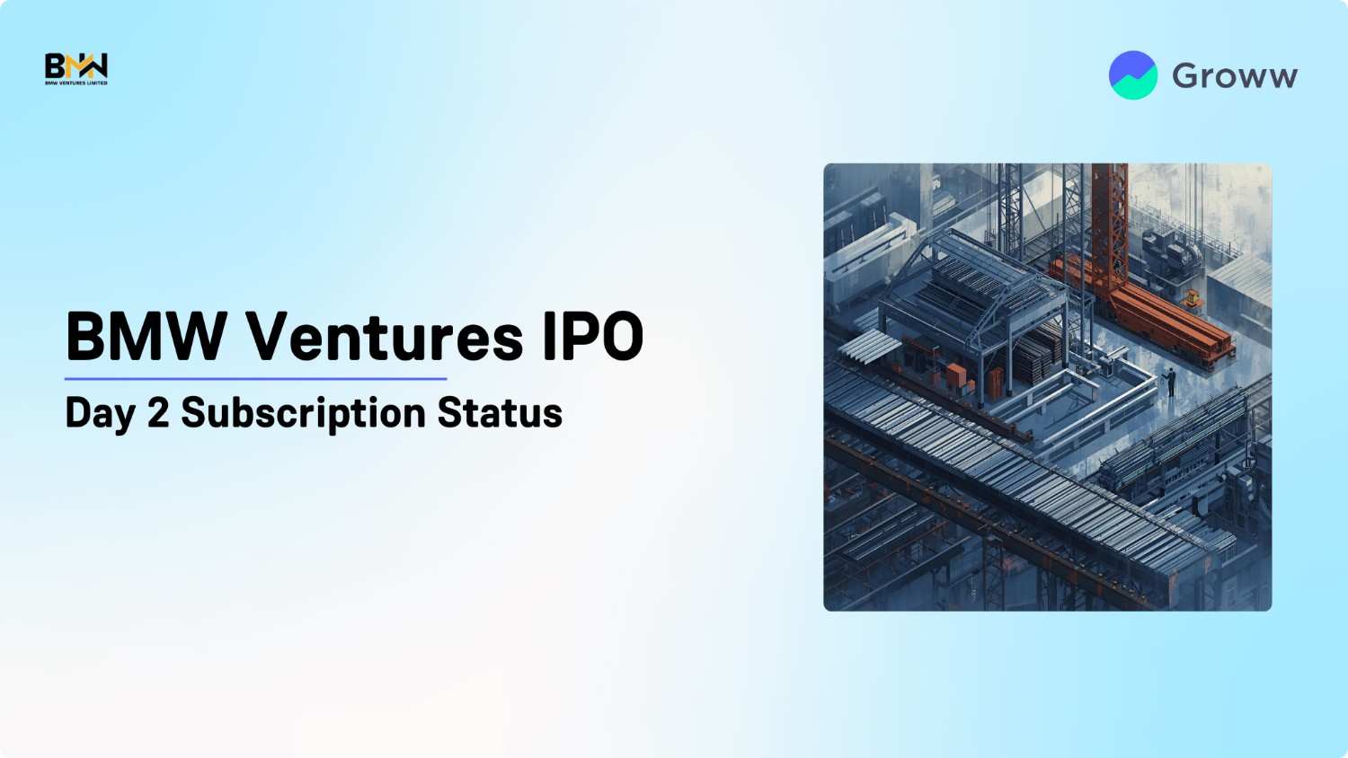 BMW Ventures IPO Day 2: Check Subscription Status, GMP & Key Highlights