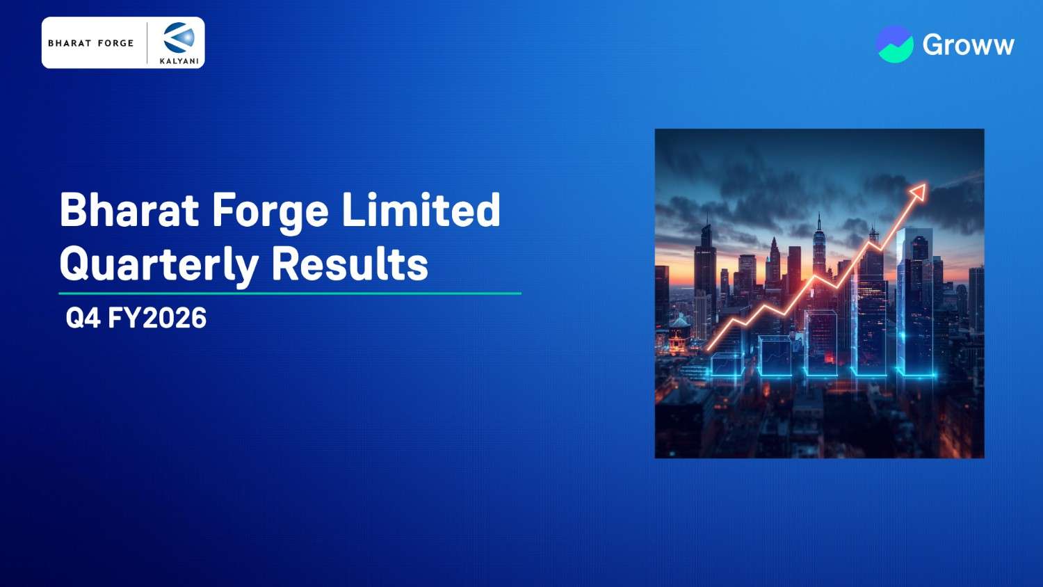 Bharat Forge Q4 FY26 Results: ₹6.50 Dividend Declared Despite 17.5% YoY Profit Dip to ₹232.57 Crore