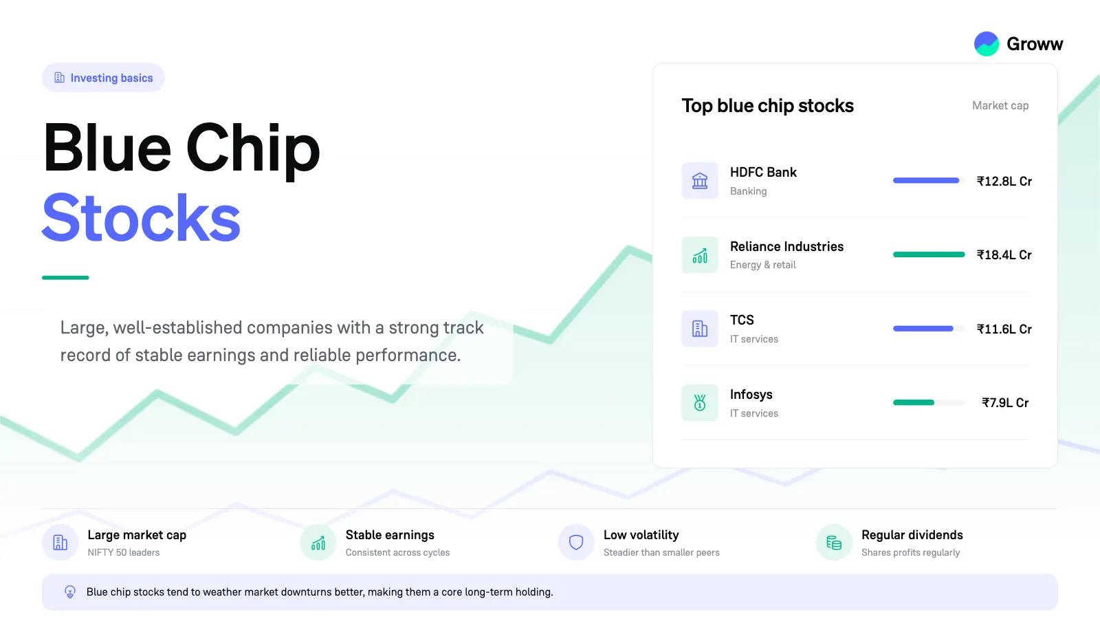 Blue Chip Stocks: How to Choose, Examples and Risks