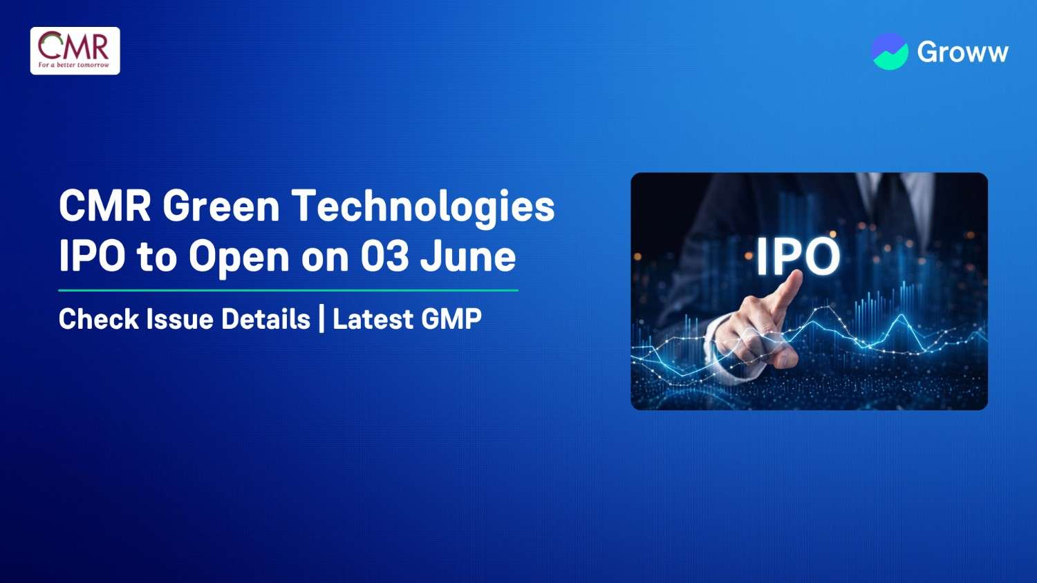 CMR Green Technologies IPO to Open on June 3: Check Latest GMP, Issue Details