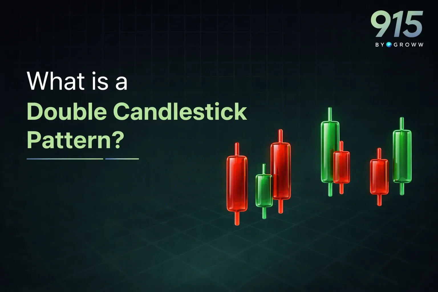 Double Candlestick Pattern - Bullish and Bearish Signals