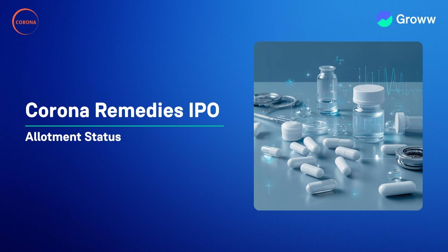 Corona Remedies IPO Allotment Status: Check Latest GMP, Steps To Verify Status