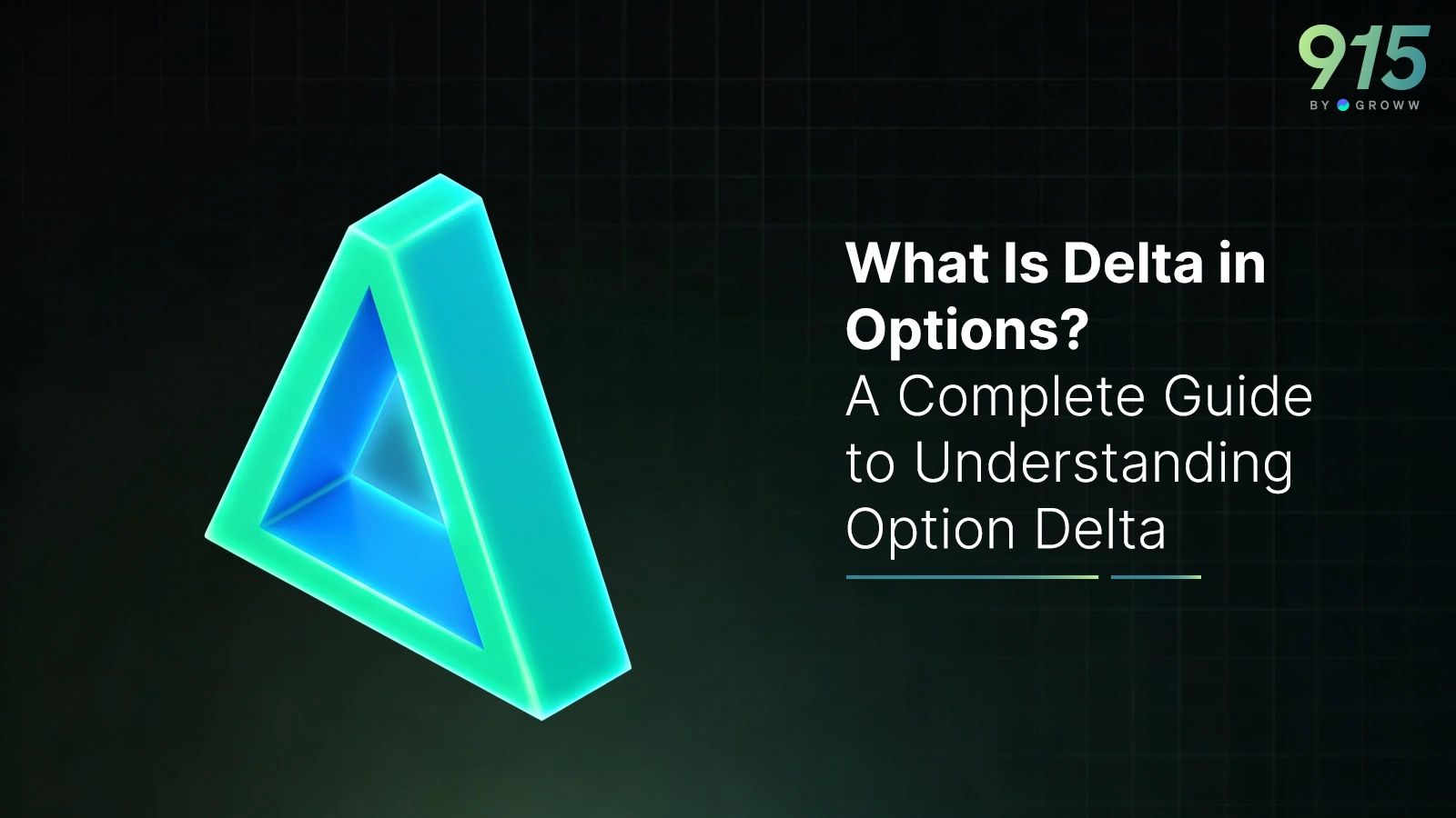 What Is Delta in Options? A Complete Guide to Understanding Option Delta