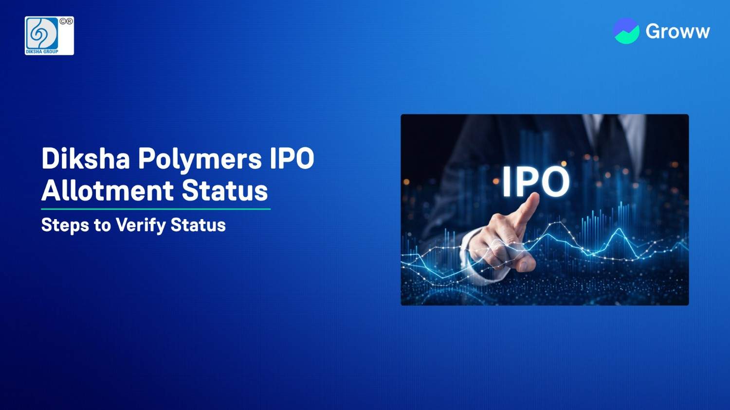 Diksha Polymers IPO Allotment Status: Steps to Verify Status