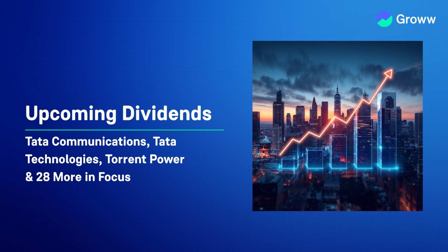 Upcoming Dividends This Week: Tata Communications, Tata Technologies, Torrent Power & 28 More in Focus