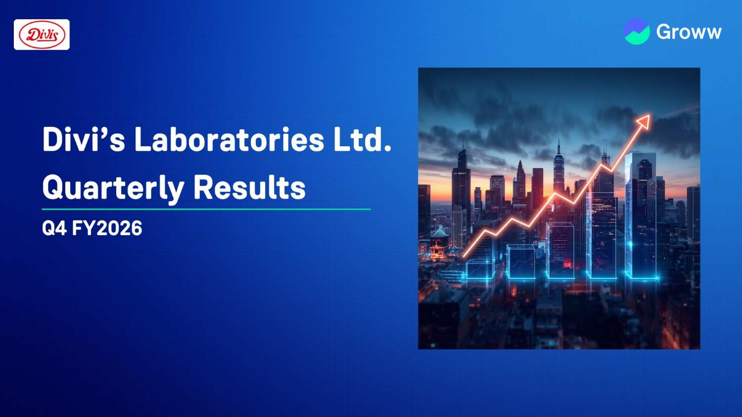 Divi’s Laboratories Q4 FY26 Results: Q4 PAT Grows 13% YoY to ₹751 Crore, Final Dividend of ₹30 Announced 