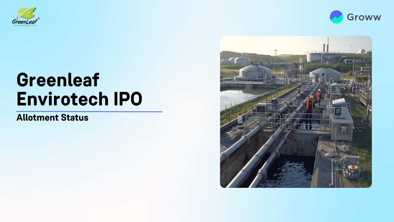 Greenleaf Envirotech IPO Allotment Status: Check Steps To Verify Status