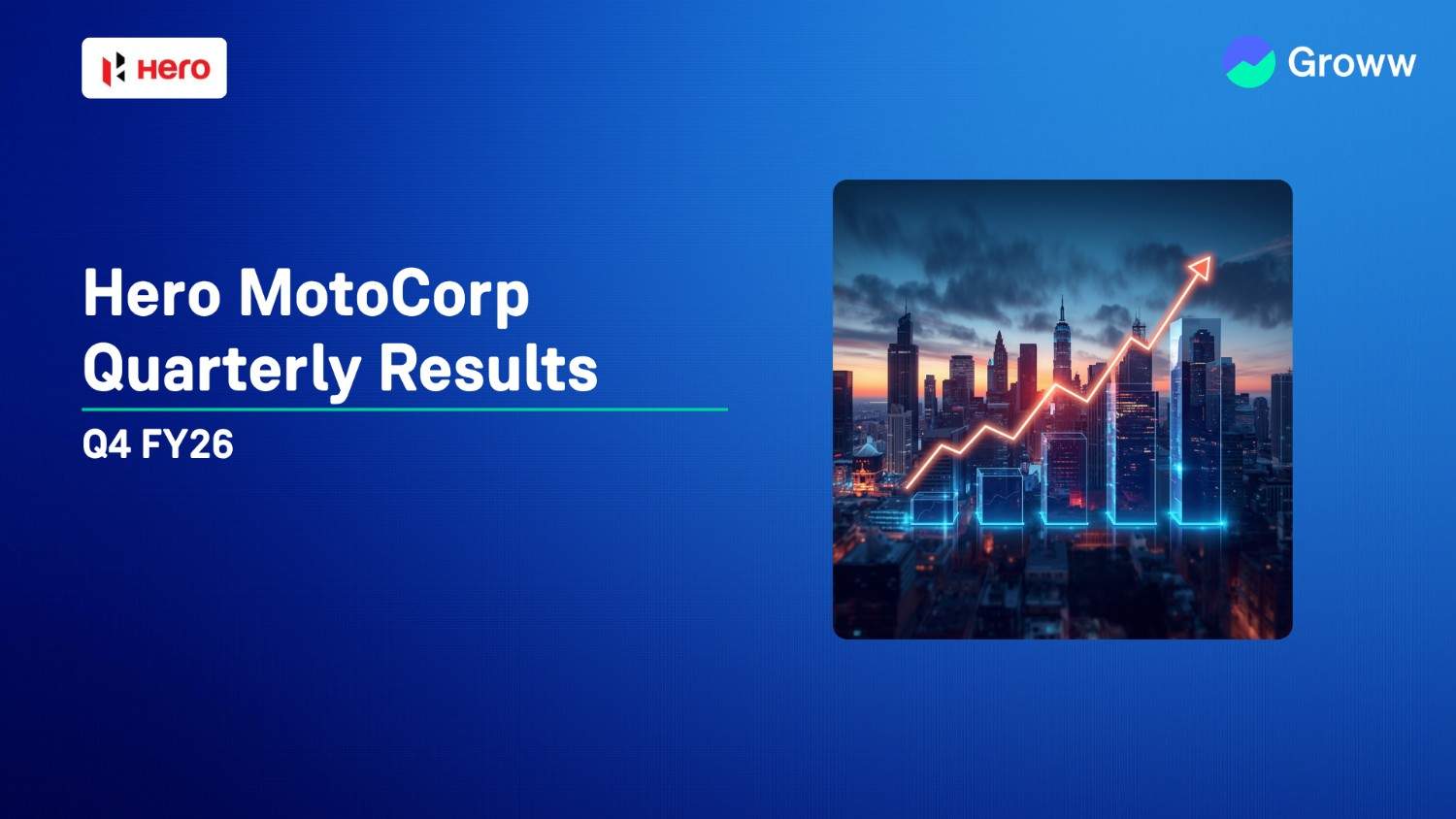 Hero MotoCorp Posts Record FY26 Results: Profit Jumps 30% YOY, Dividend at ₹185 per Share
