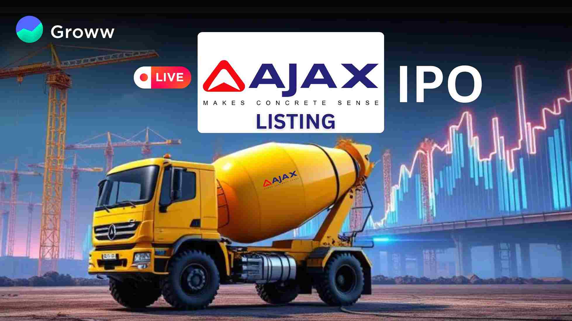 Ajax Engineering Shares Listed at 6% discount on BSE, 8% on NSE: Check Live Listing Updates Here	