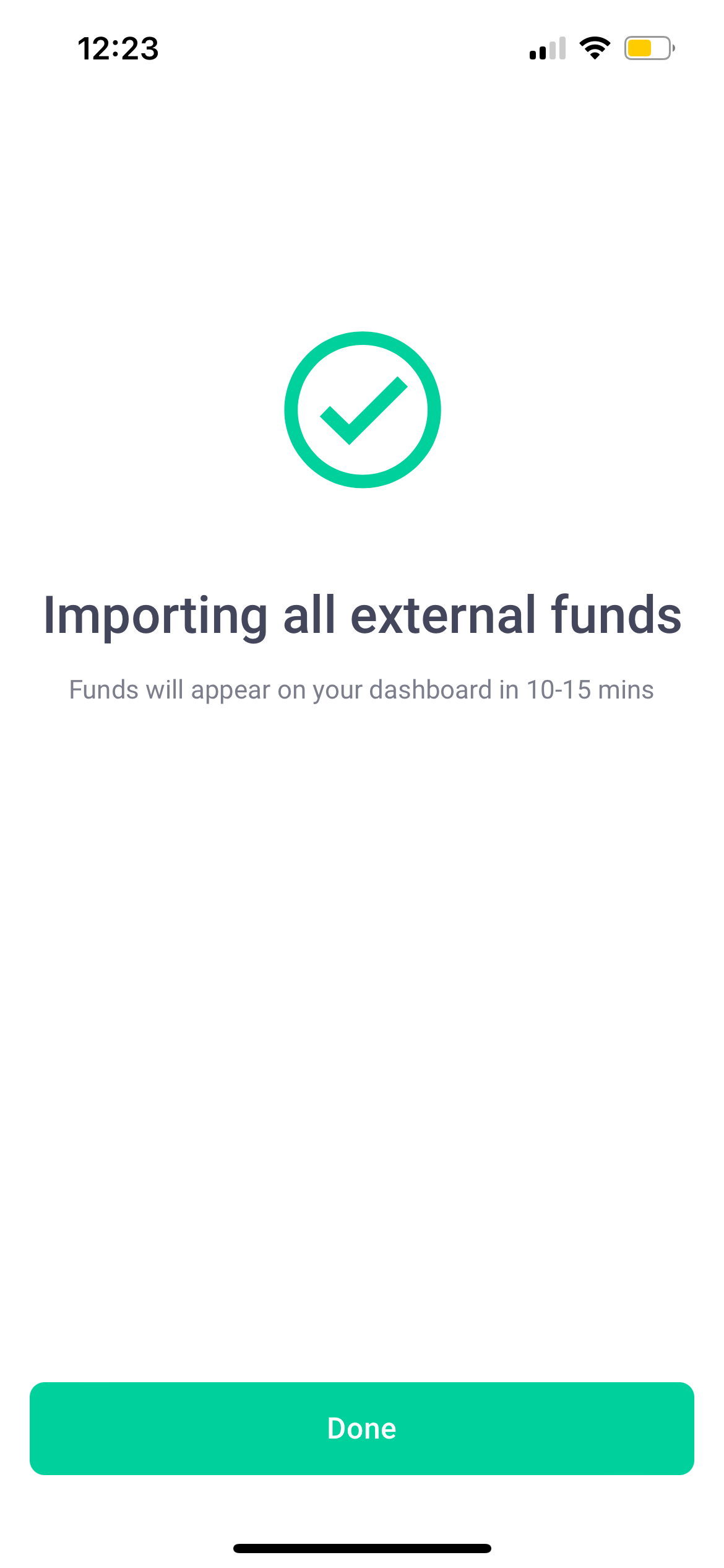 Importing All External Funds