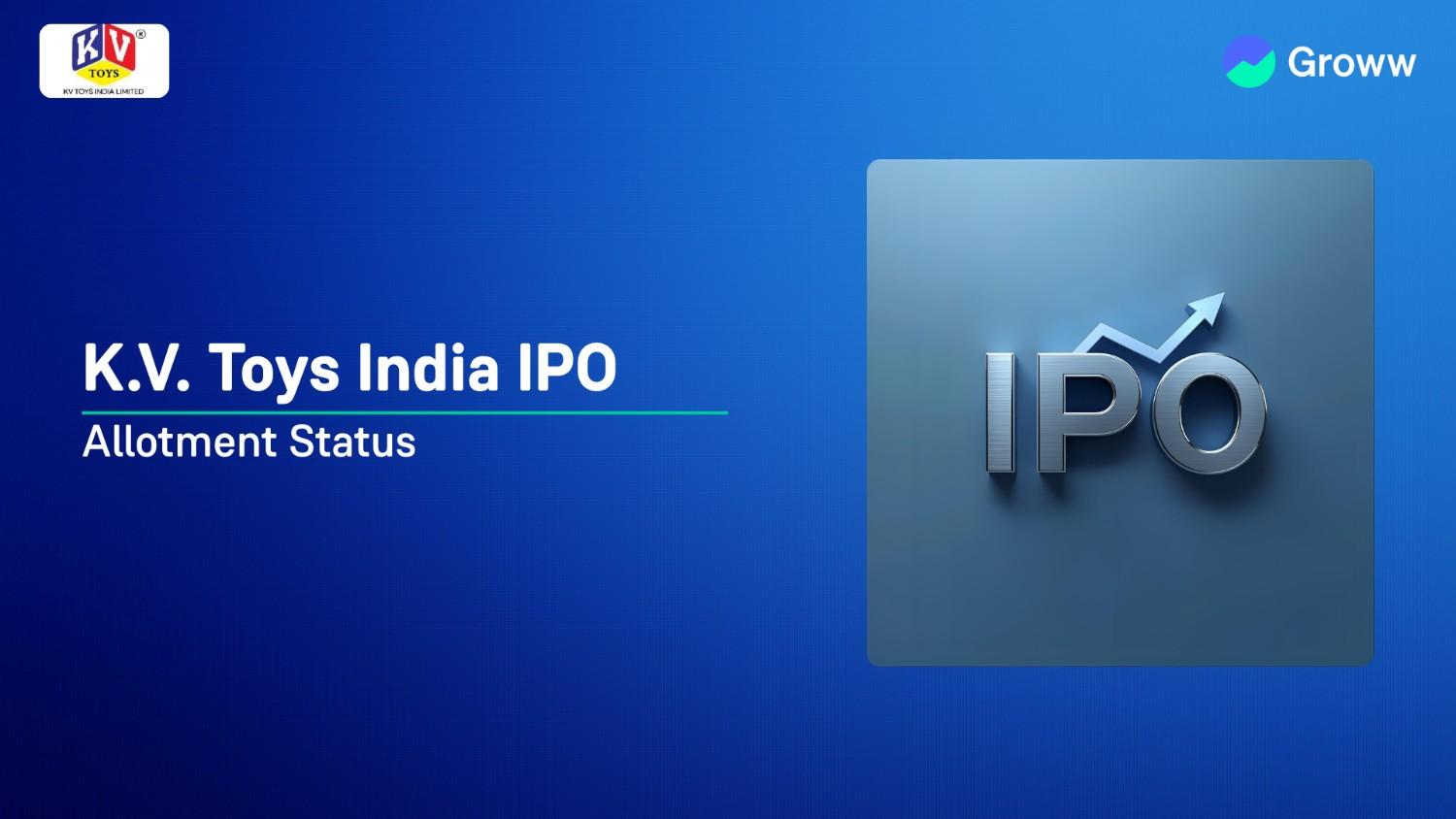 K.V. Toys India Ltd. IPO Allotment Status: Check Overall Subscription & Steps to Verify Status