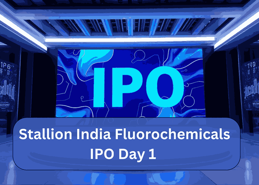 Stallion India Fluorochemicals IPO Day 1 Live Updates: Key Highlights, GMP, Subscription Status, and Insights 