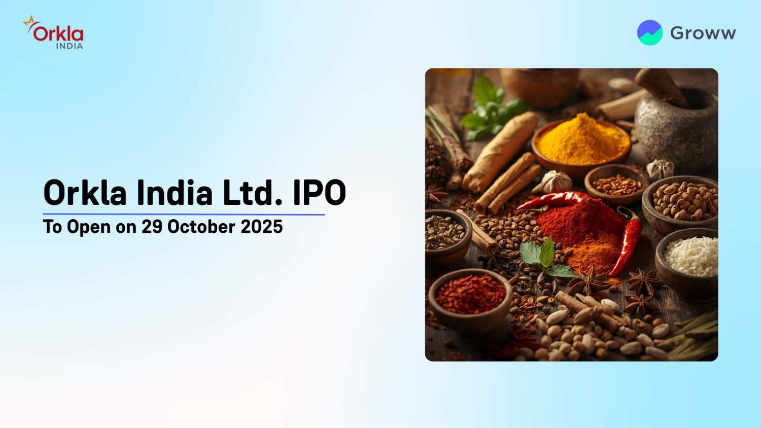 Upcoming IPO: Orkla India IPO to Open on October 29 - Check Issue Size & Key Details
