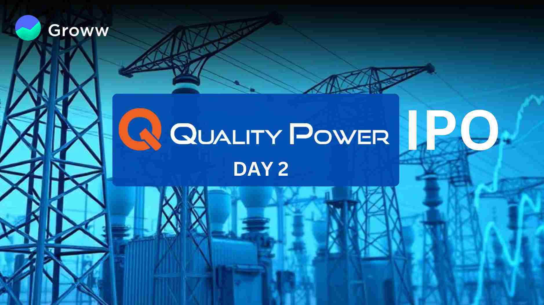 Quality Power Electrical Equipments Limited IPO Day 2: Check GMP, Subscription Status & Key Highlights