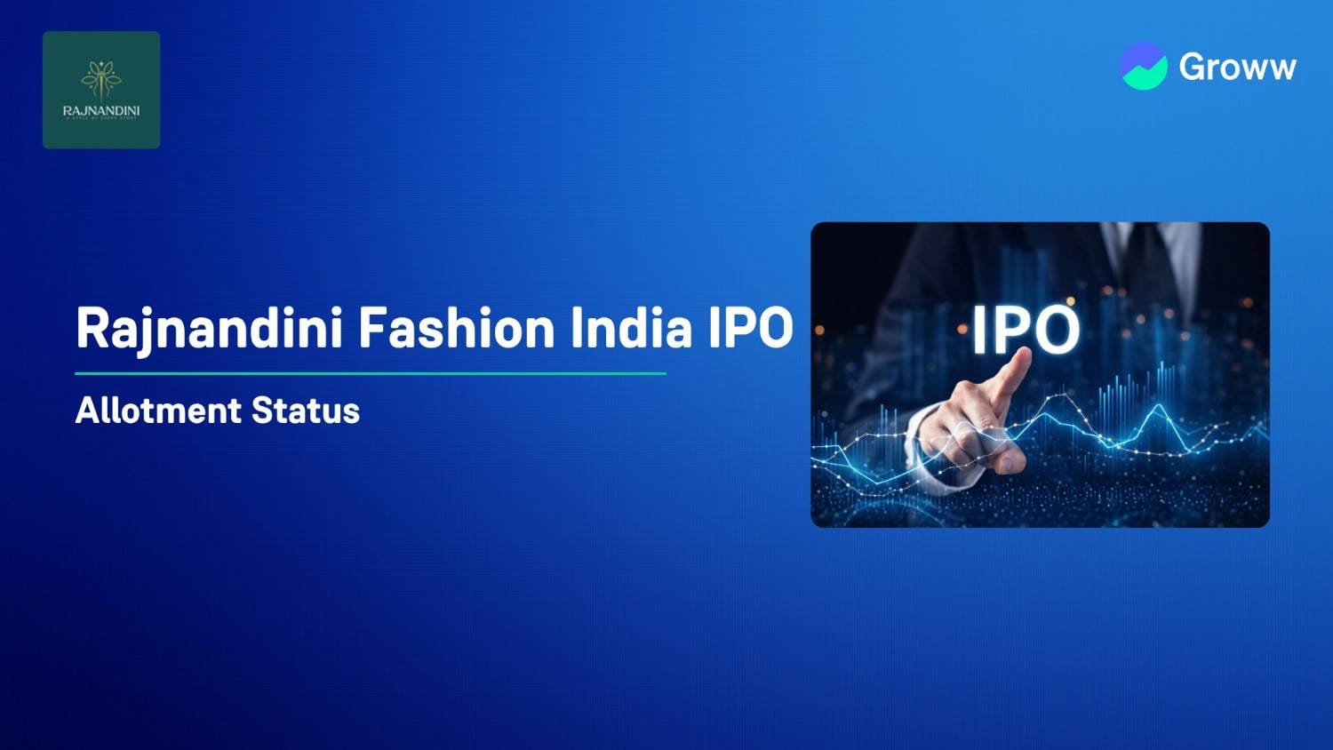 Rajnandini Fashion India IPO Allotment Status: Check Latest GMP, Steps to Verify Status