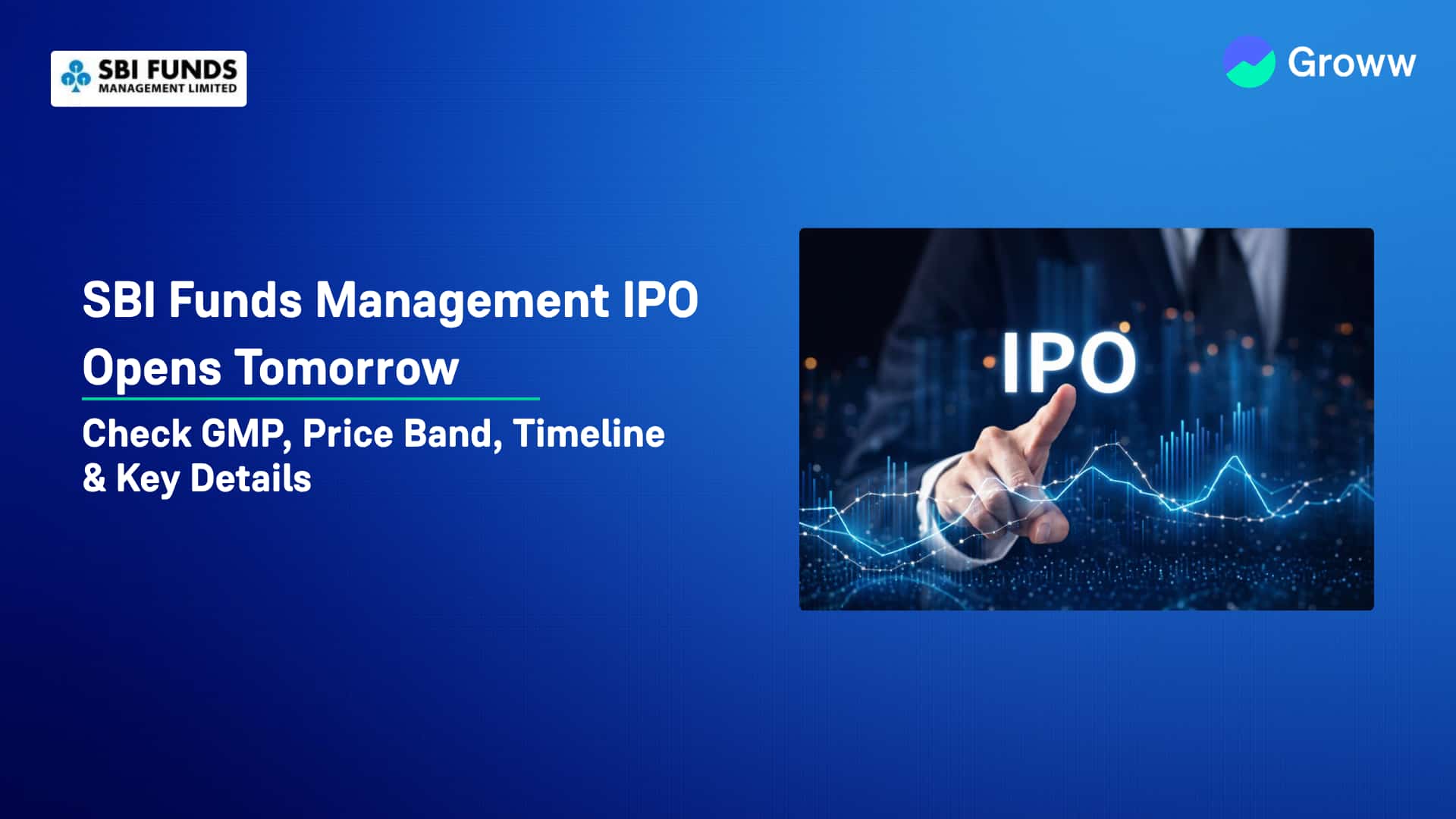 SBI Funds Management IPO Opens Tomorrow: Check GMP, Price Band, Timeline & Key Details