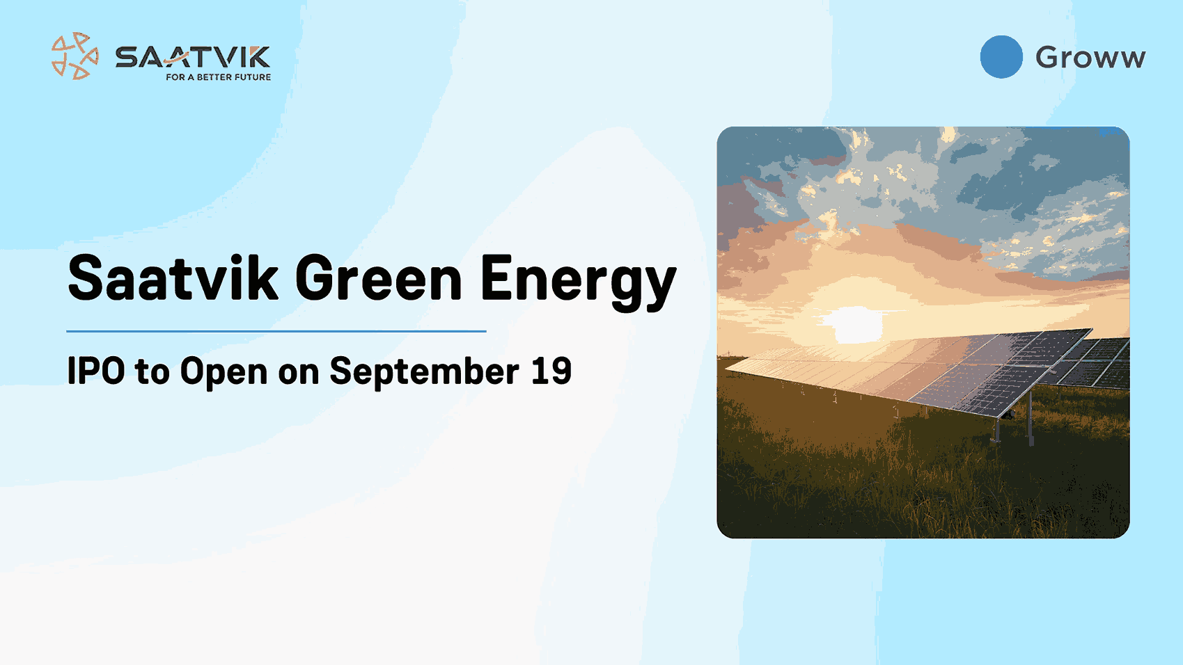 Saatvik Green Energy IPO to open on Sep 19, GMP suggests 14.62% listing gains; Check key details here