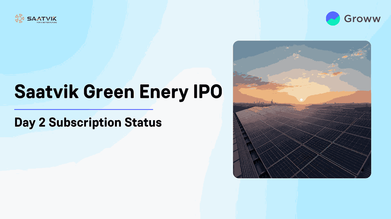 Saatvik Green Energy IPO Day 2: Check GMP, Subscription Status & Key Highlights