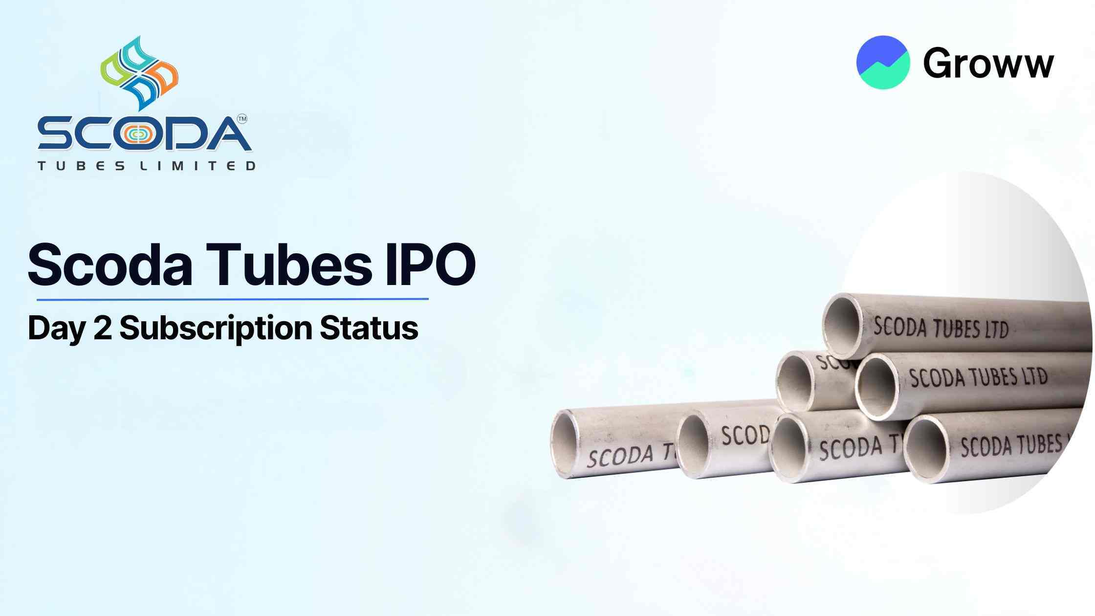Scoda Tubes IPO Day 2: Check GMP, Subscription Status & Key Highlights