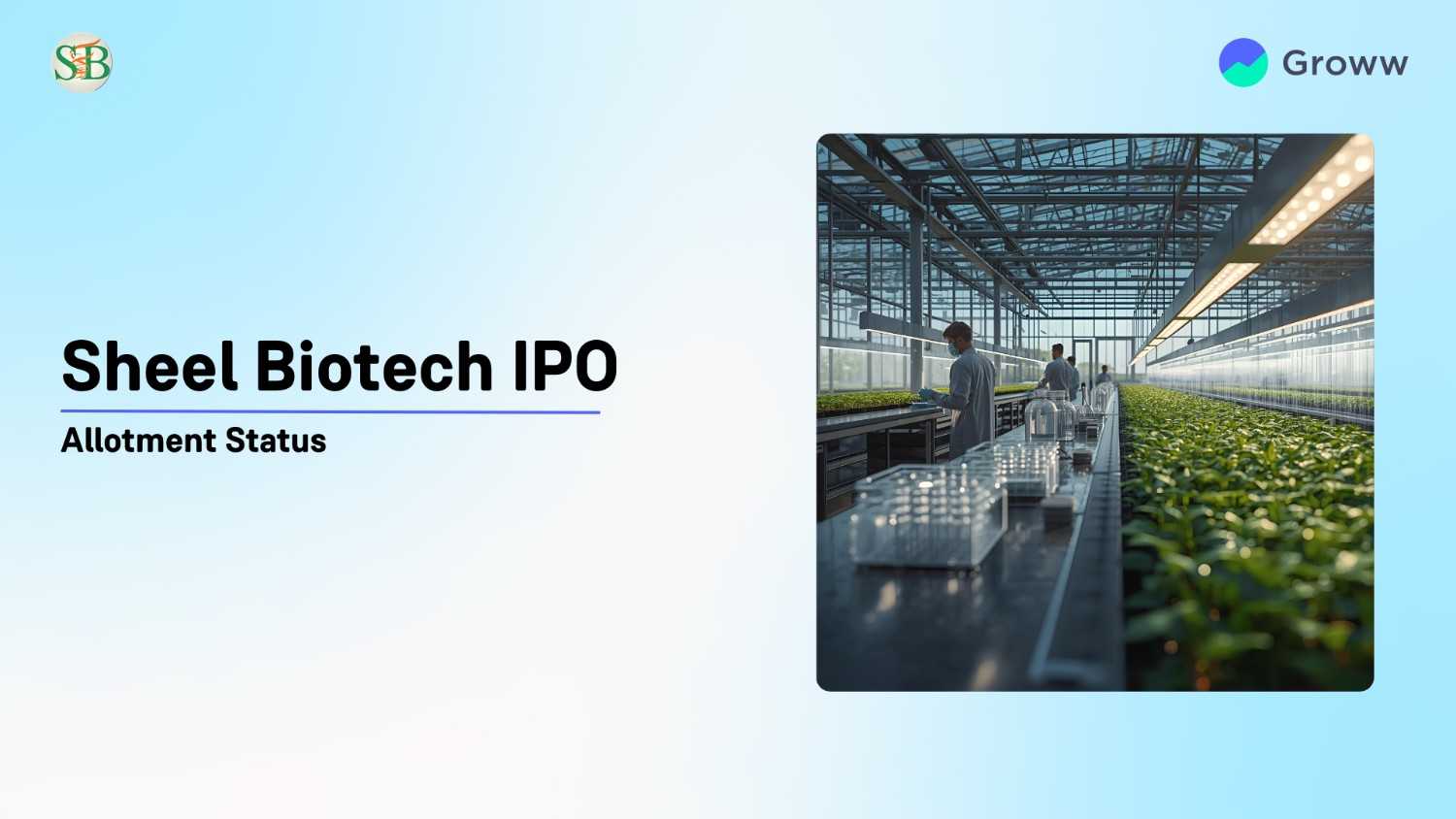 Sheel Biotech IPO Allotment Status: Check Overall Subscription and Steps to Verify Status