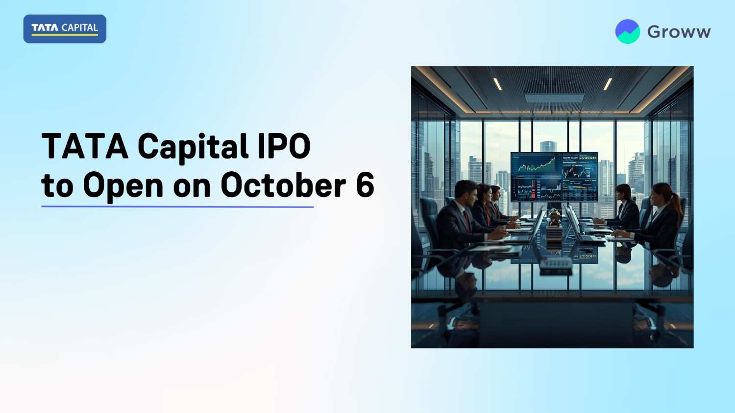Tata Capital IPO to Open on October 6: Check Price Band, Lot Size, and More