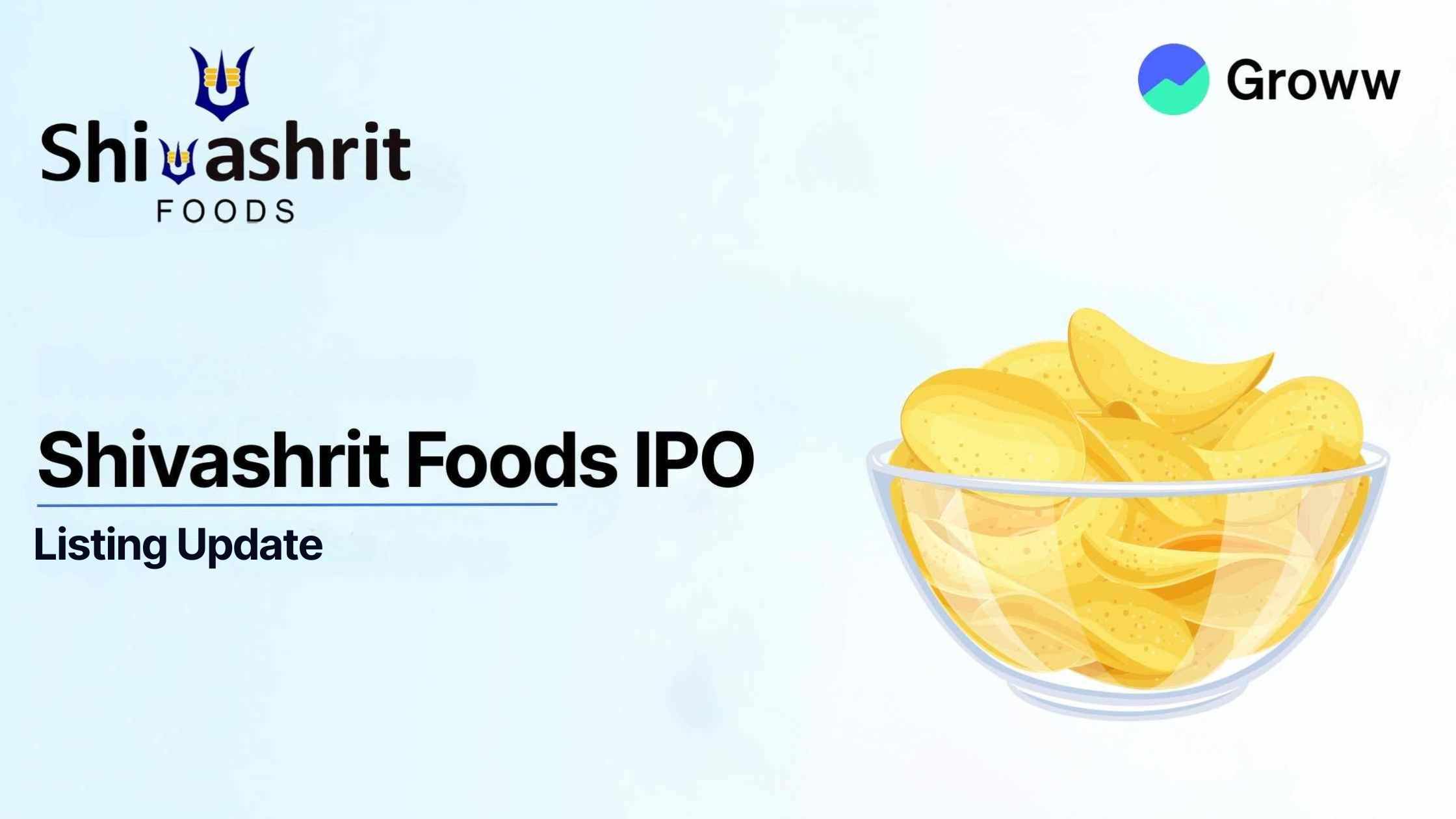 Shivashrit Foods Lists on NSE SME at ₹148.50, Gains 4.6% Over IPO Price
