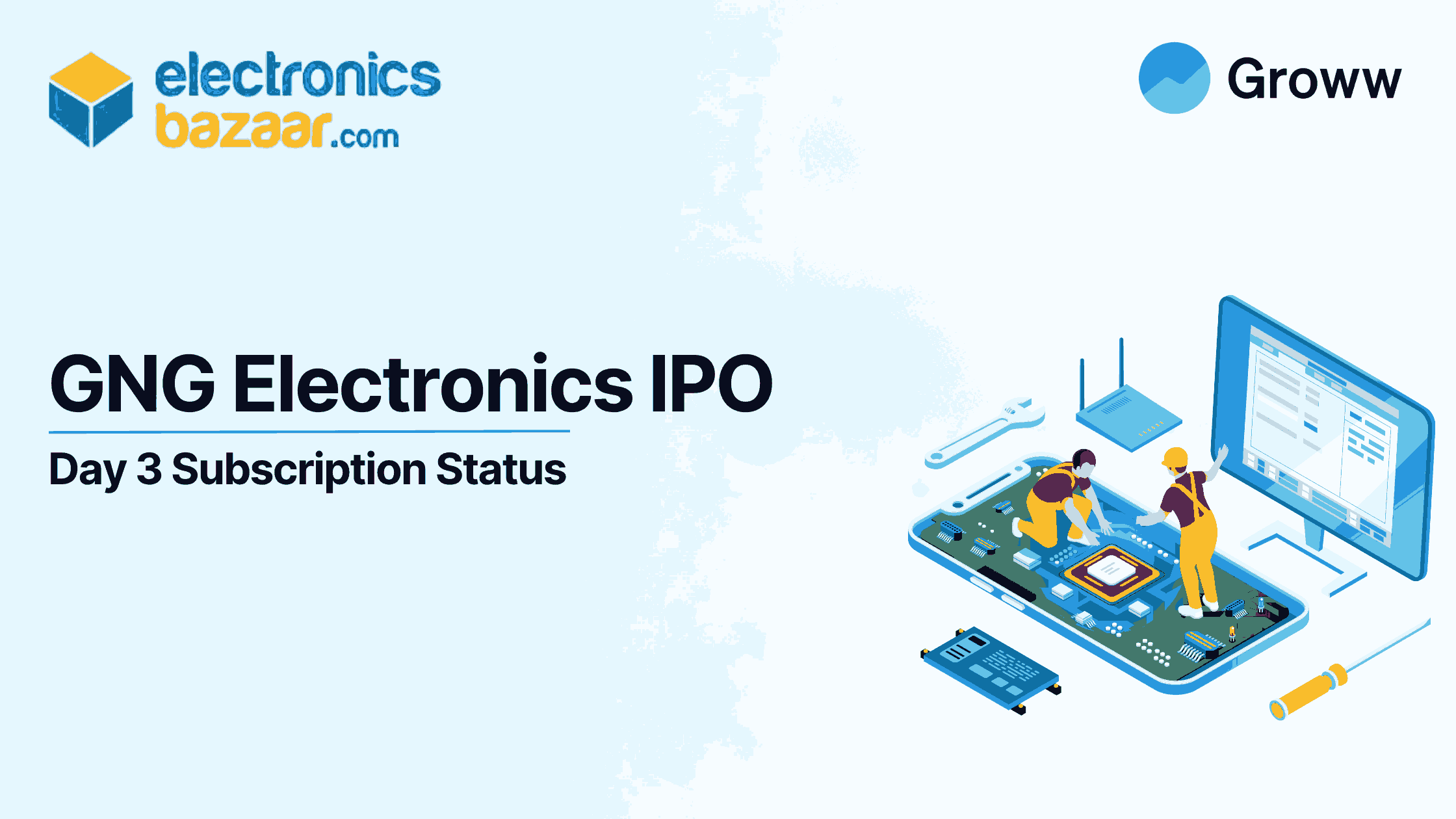 GNG Electronics IPO Day 3: Issue Subscribed 55 times So Far, GMP at ₹100