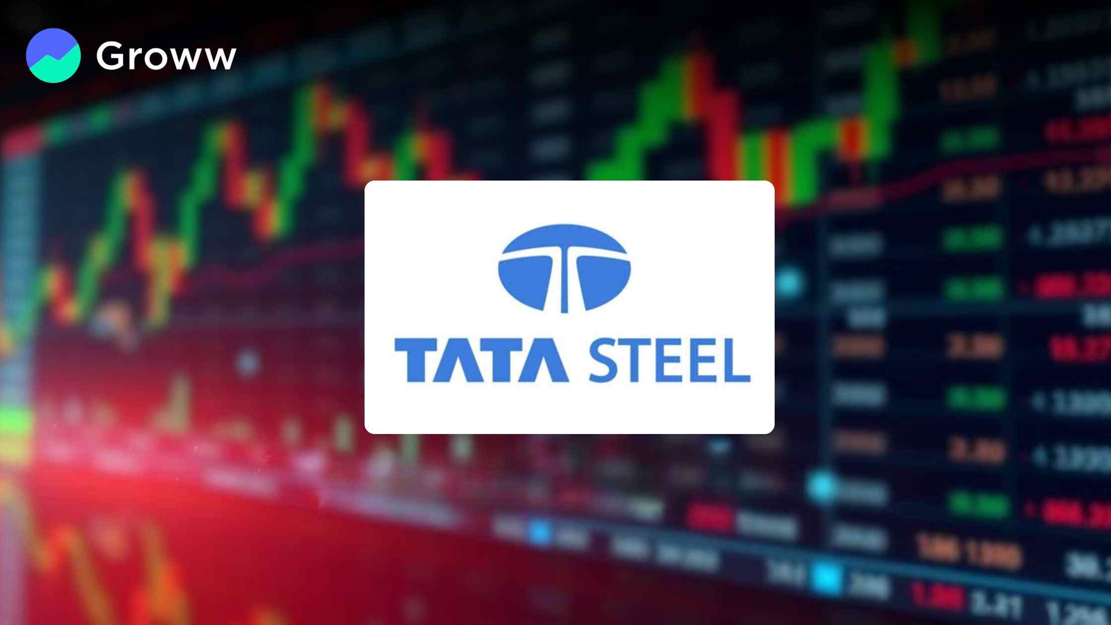 Tata Steel Share Prices Demonstrate Falling Trend at Closing