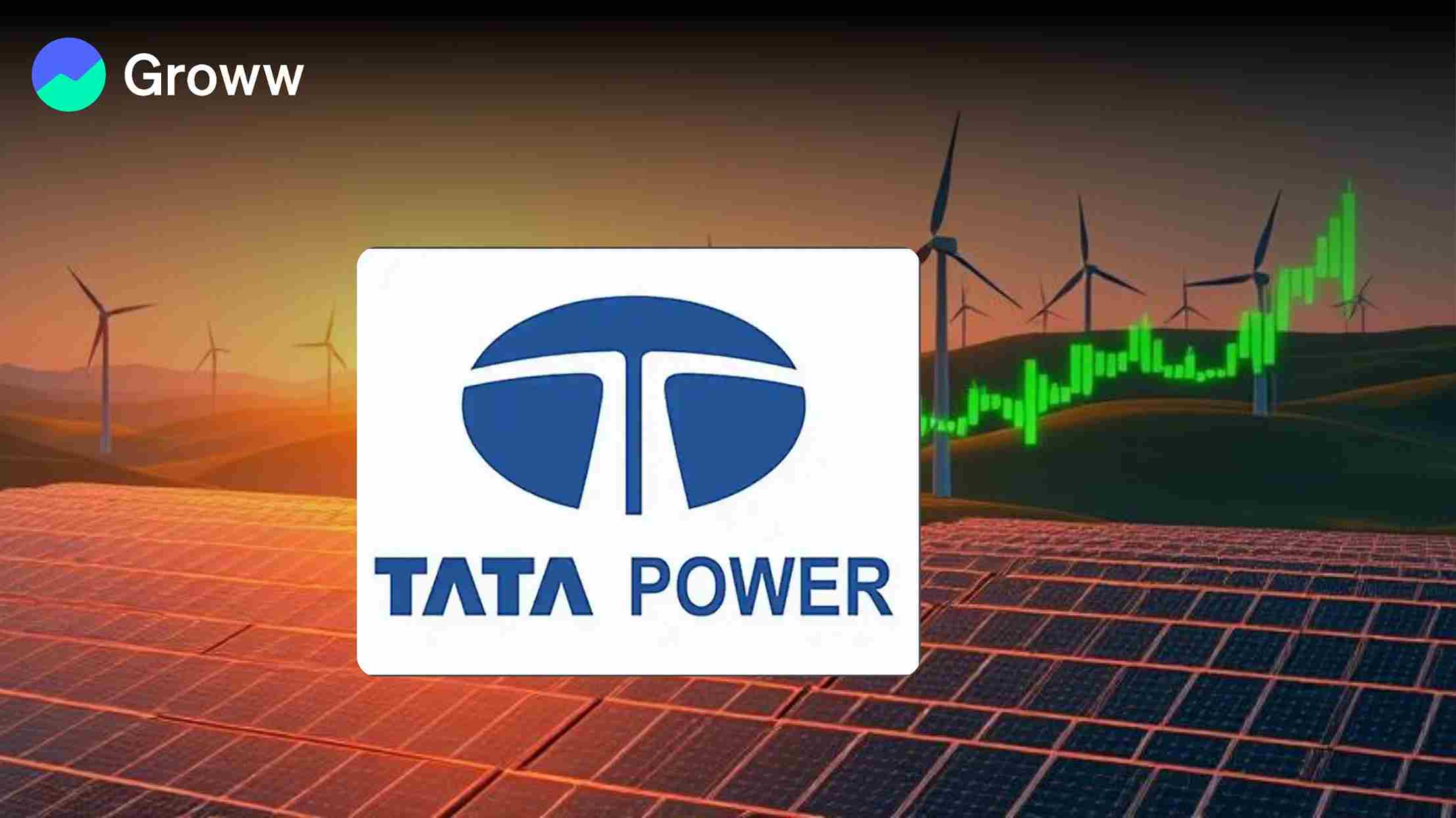 Tata Power Share Prices Close Out The Day With A Fall Of 0.99% From the Opening Figures