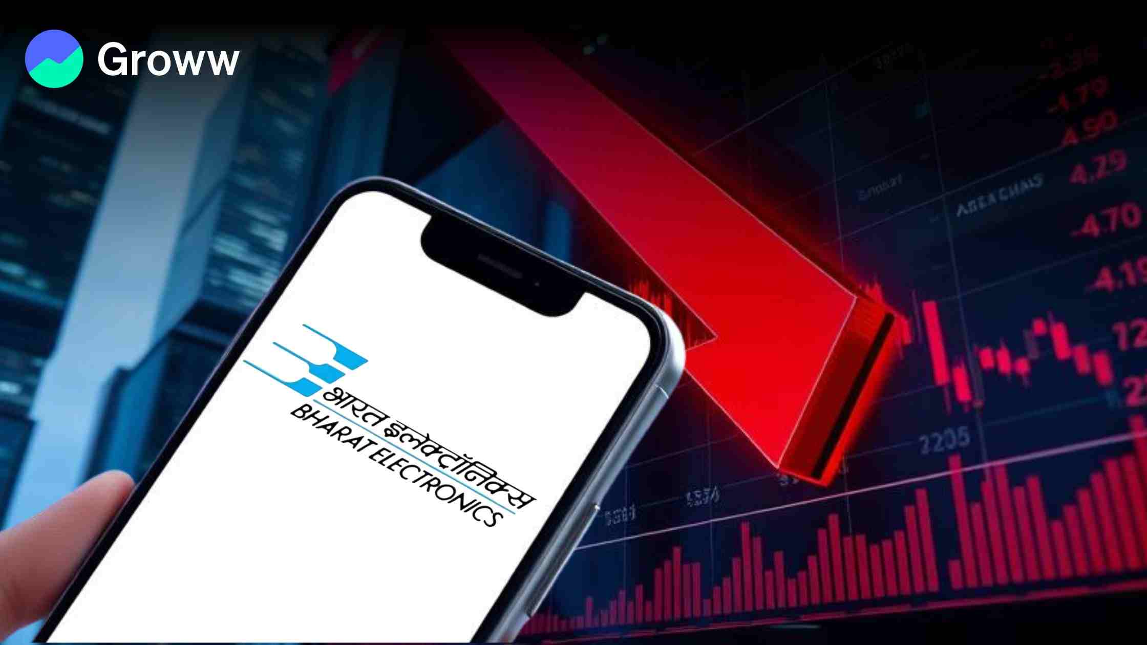 Bharat Electronics Falls 2.3% Despite IAF Mega Deal; Stock Closes at ₹280.50
