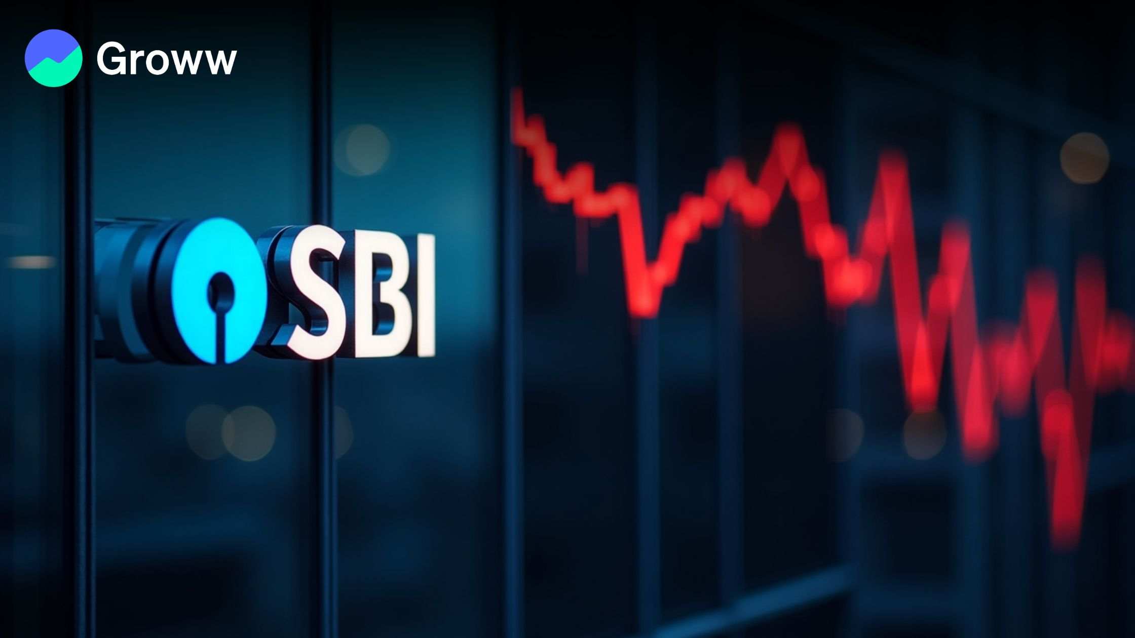 SBI Growth Fears Impact Share Prices, Stock Closes 3.23% Below Opening