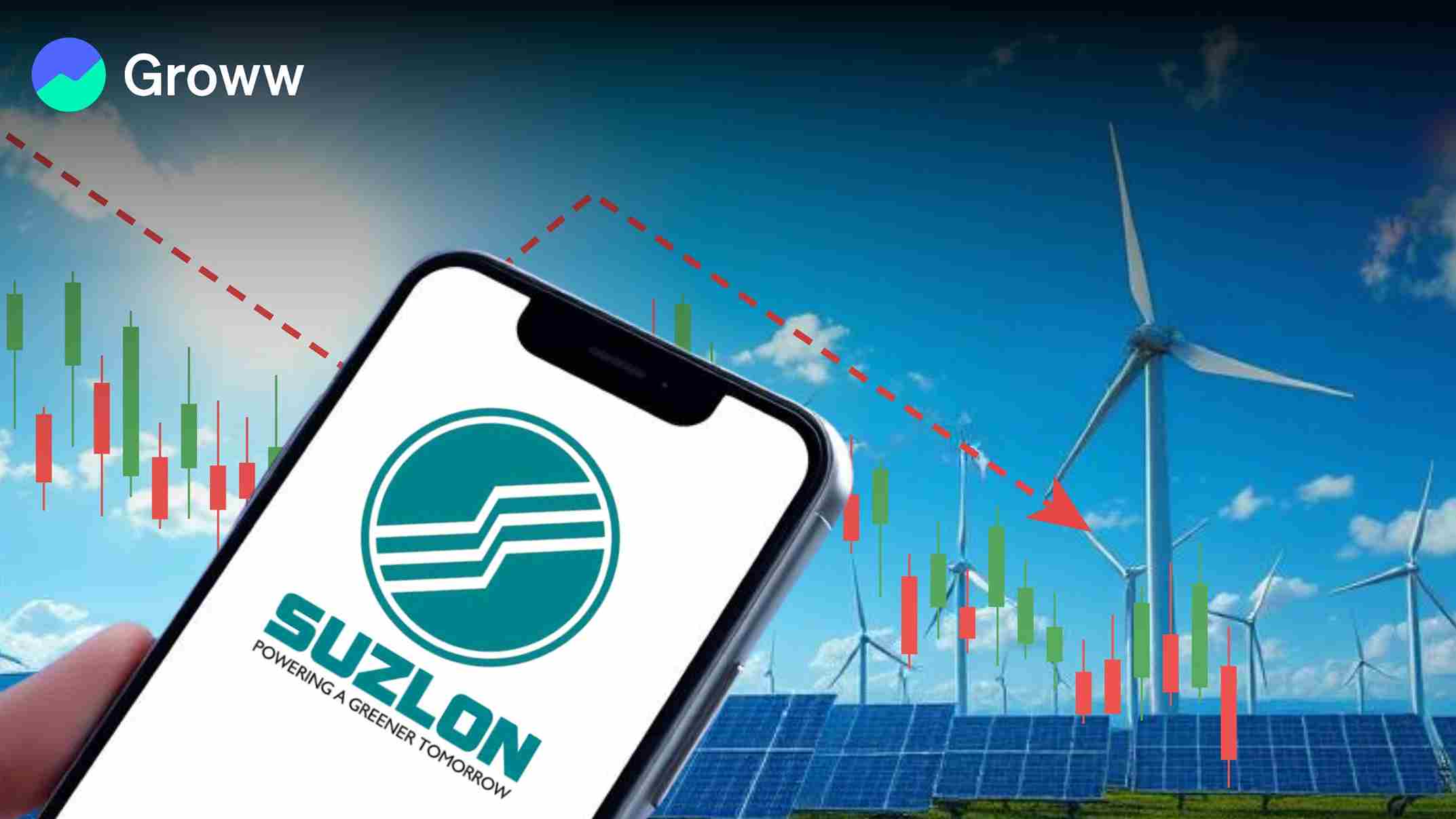 Suzlon Energy Does Not Recover From Midday Onslaught, Plunges By 3.50% From Opening Prices