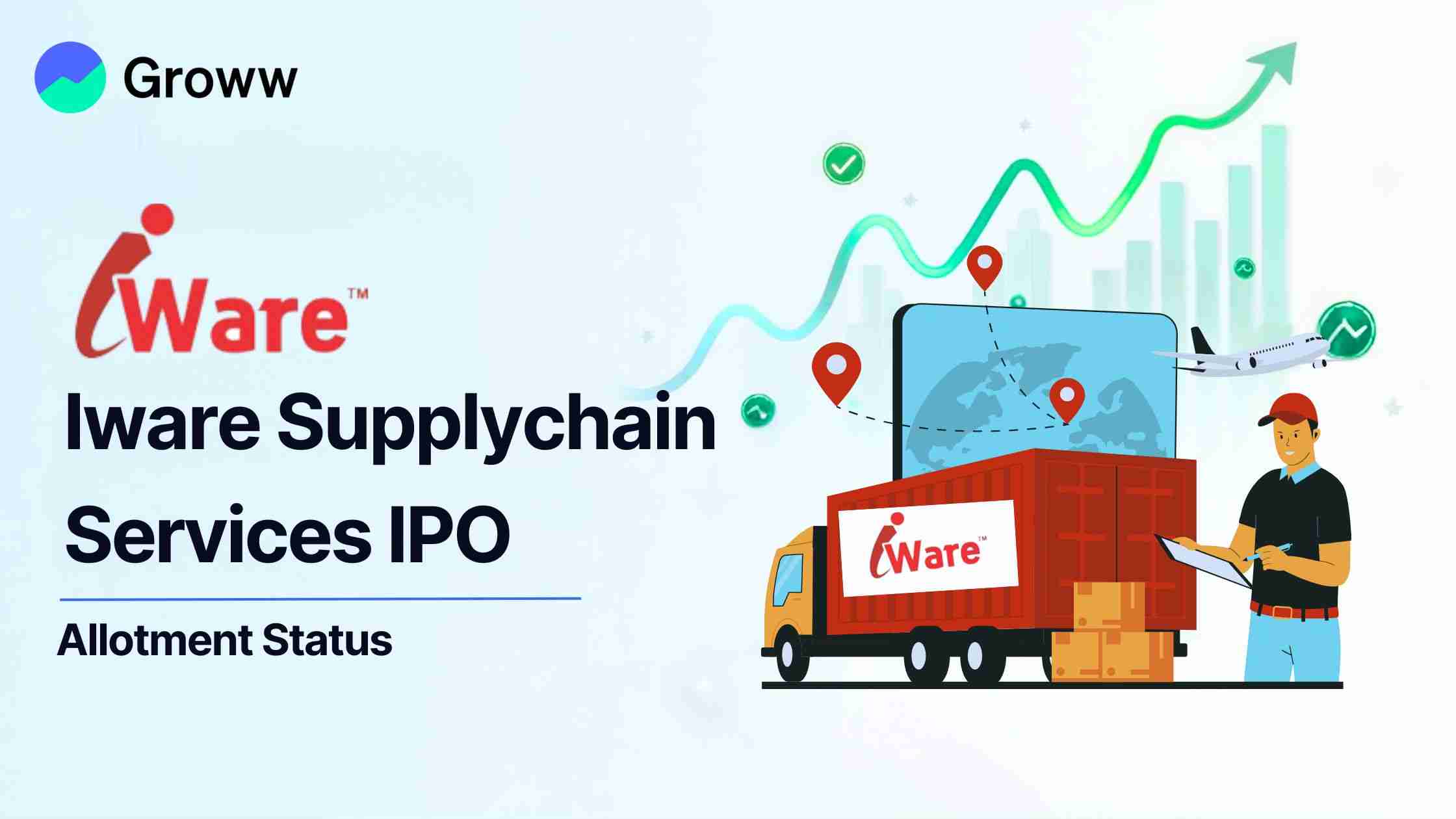 Iware Supplychain Services IPO Allotment Status: Check GMP Details, Steps to Verify
