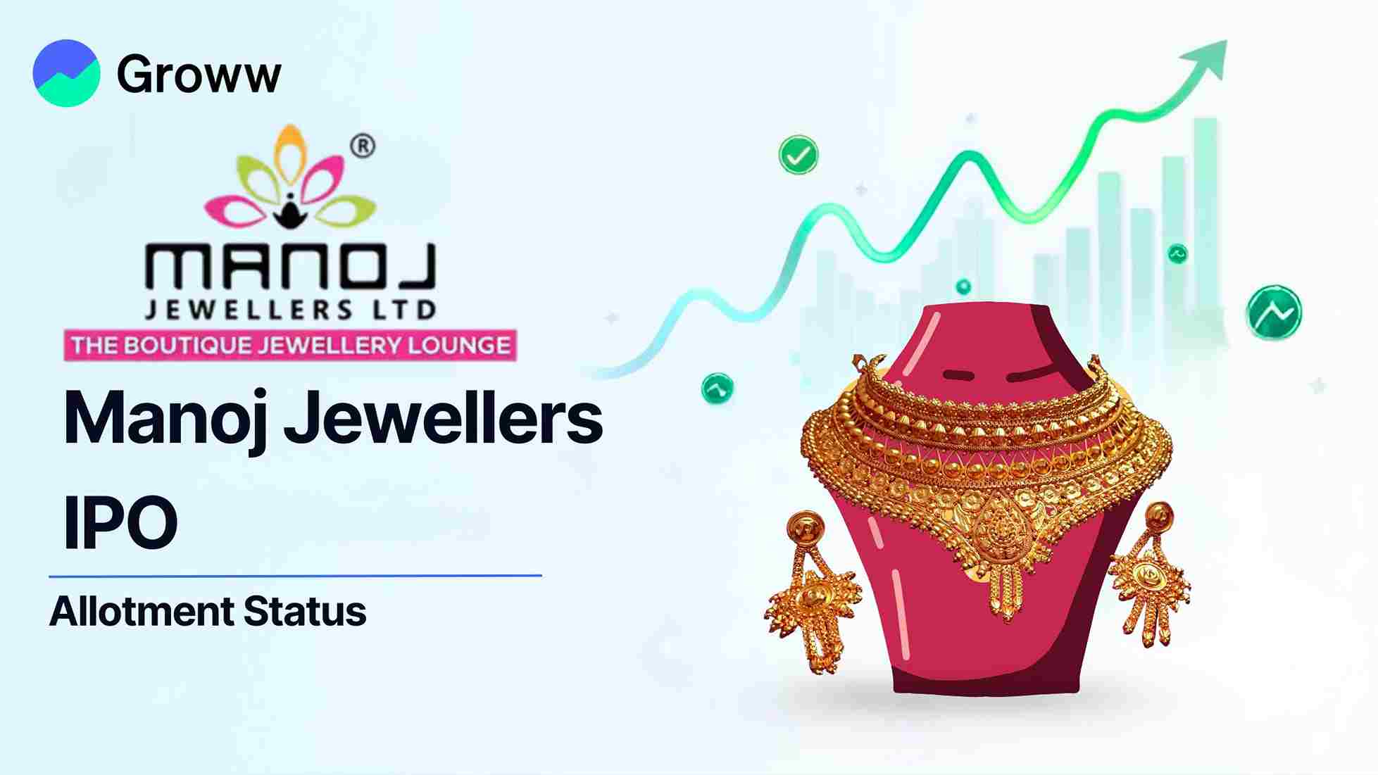 Manoj Jewellers IPO Allotment Status: Check Latest GMP, Steps to Verify Status