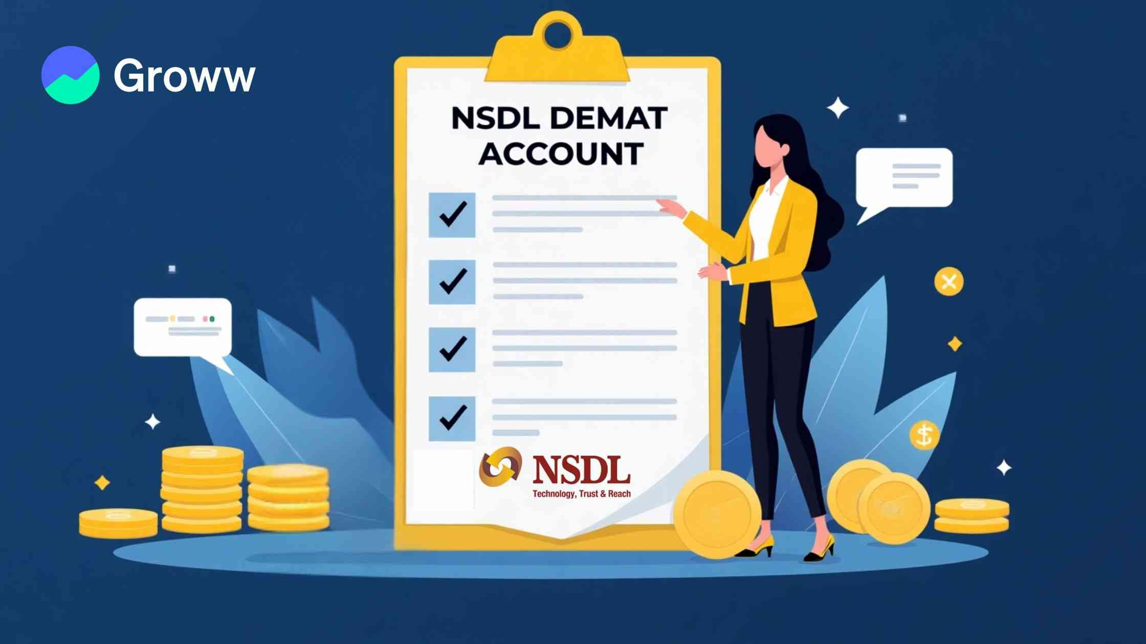 NSDL Demat Account - Meaning, Use and Registration