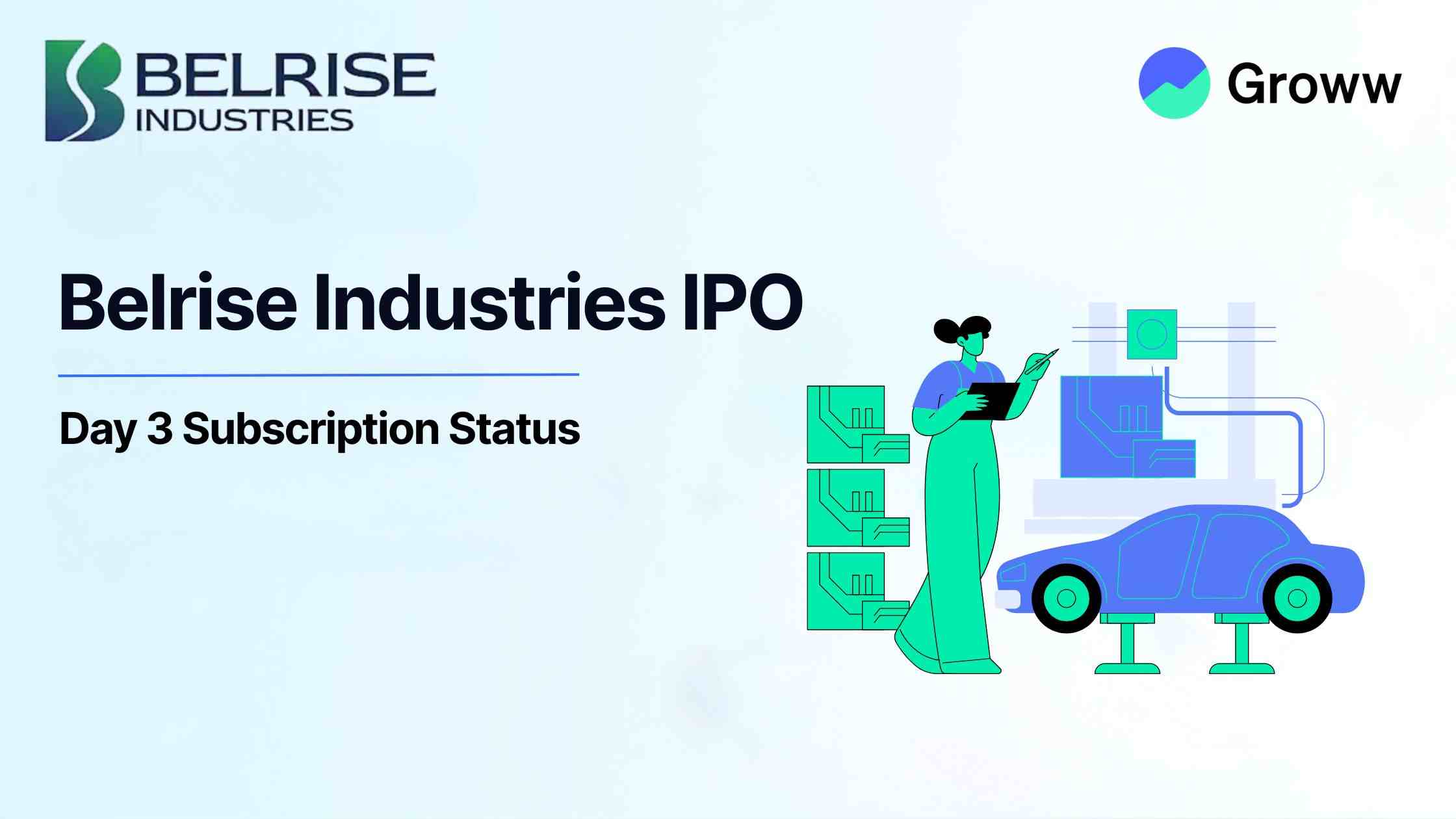 Belrise Industries IPO Day 3: Check GMP, Subscription Status & Key Highlights