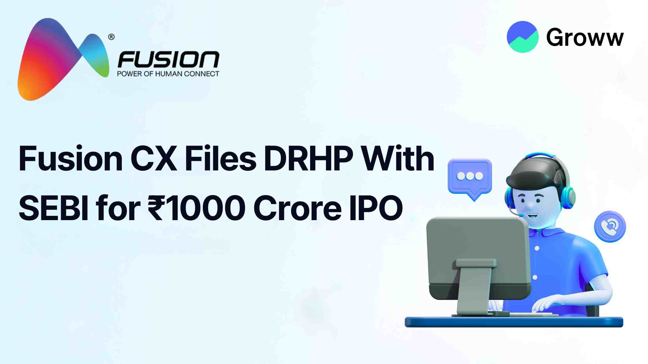 Fusion CX Files DRHP With SEBI for ₹1000 Crore IPO