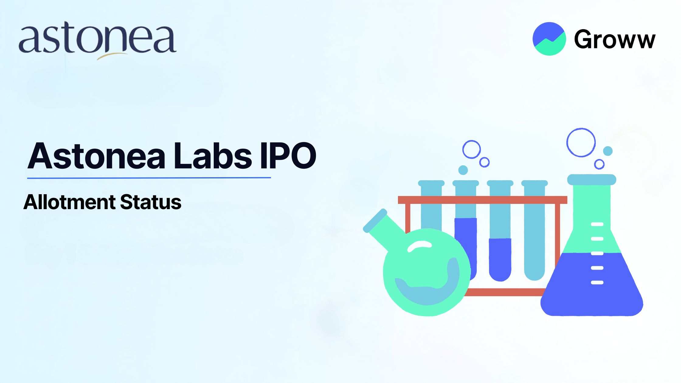 Astonea Labs IPO Allotment Status: Check Latest GMP, Steps to Verify Status