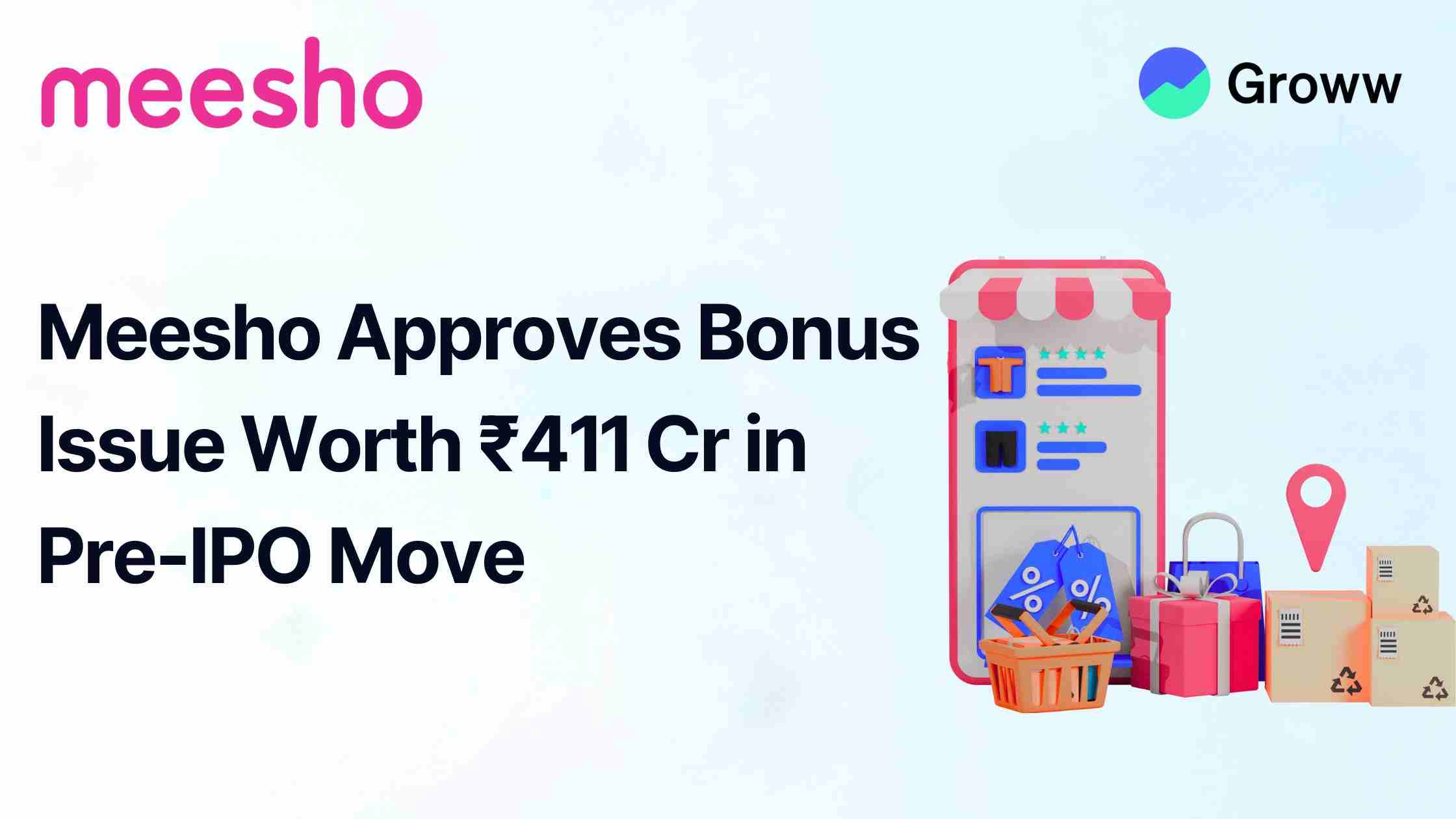 SoftBank-backed Meesho Approves Bonus Issue Worth ₹411 Cr in Pre-IPO Move