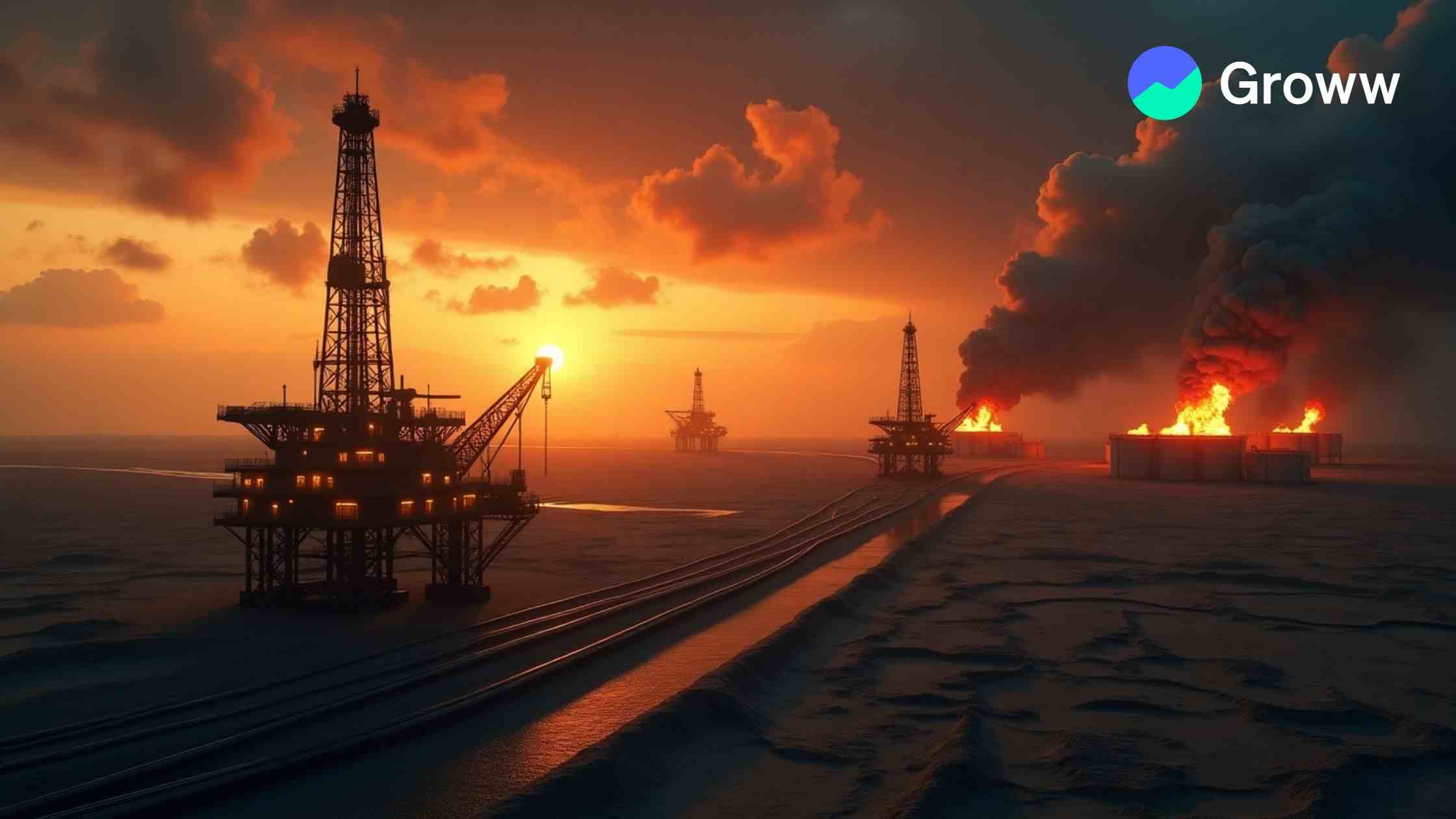 Energy Sector Sees Divergence as Crude Soars: ONGC Rises, BPCL Falls