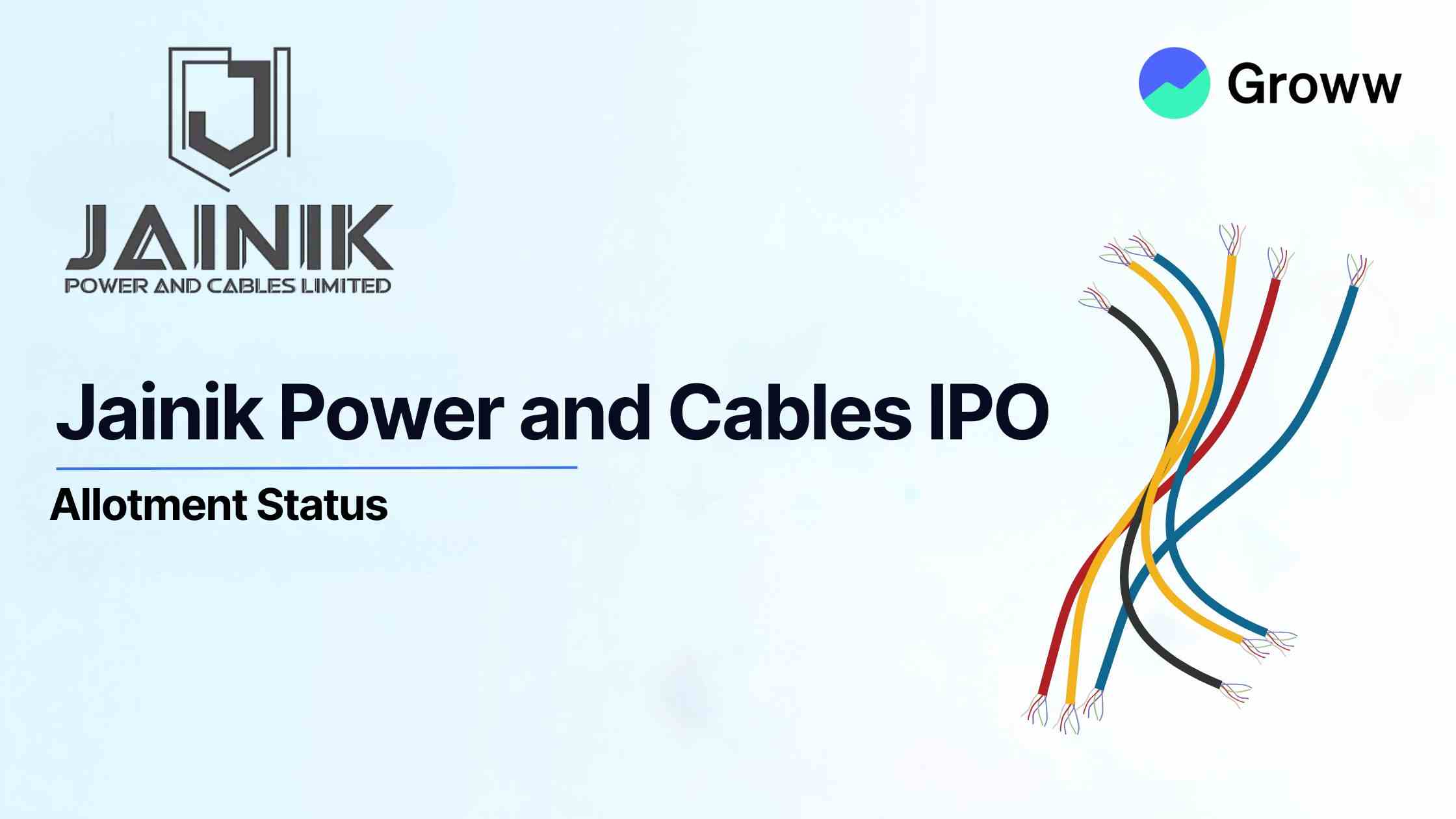 Jainik Power and Cables IPO Allotment Status: Check Latest GMP, Steps To Verify Status
