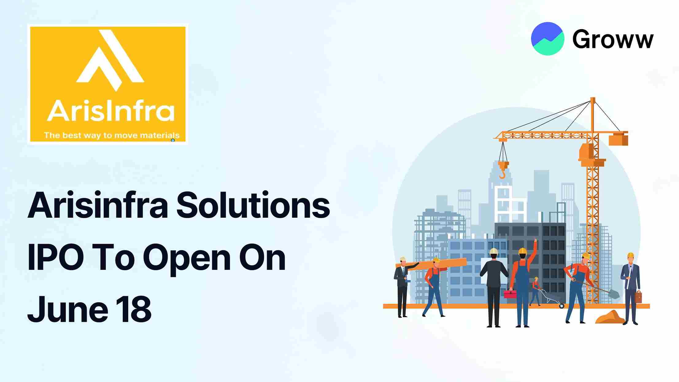ArisInfra Solutions IPO To Open On June 18; Check Key Details Here. 