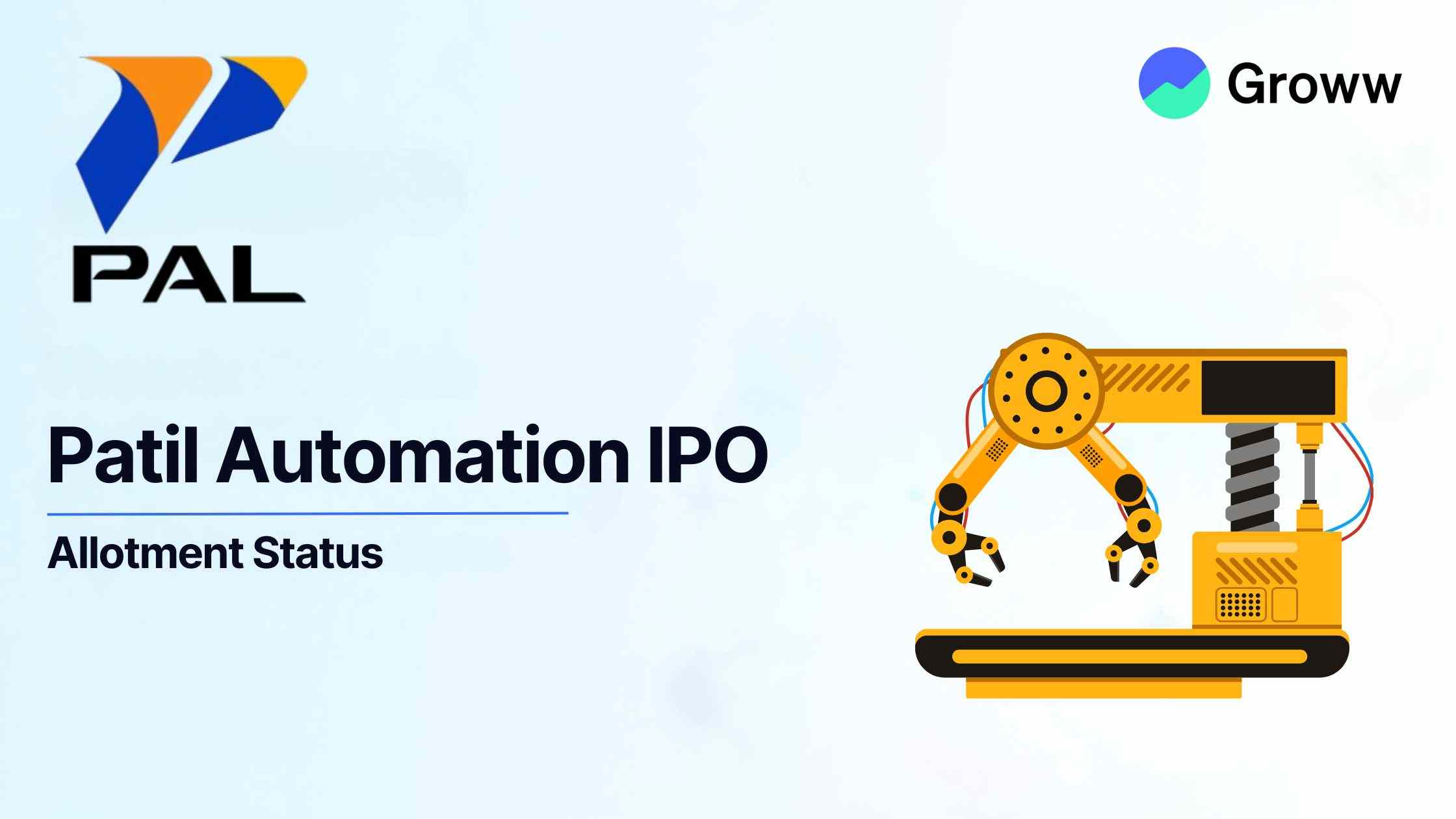 Patil Automation IPO Allotment Status: Check Latest GMP, Steps To Verify Status