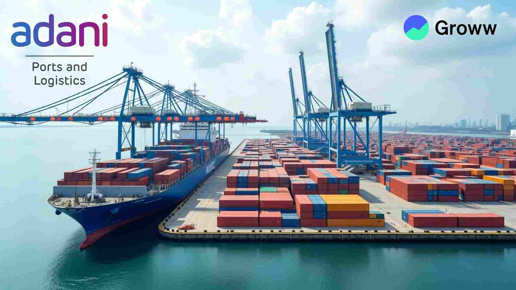 Adani Ports Gains over 4% as Ceasefire Talks Soothe Global Trade Fears