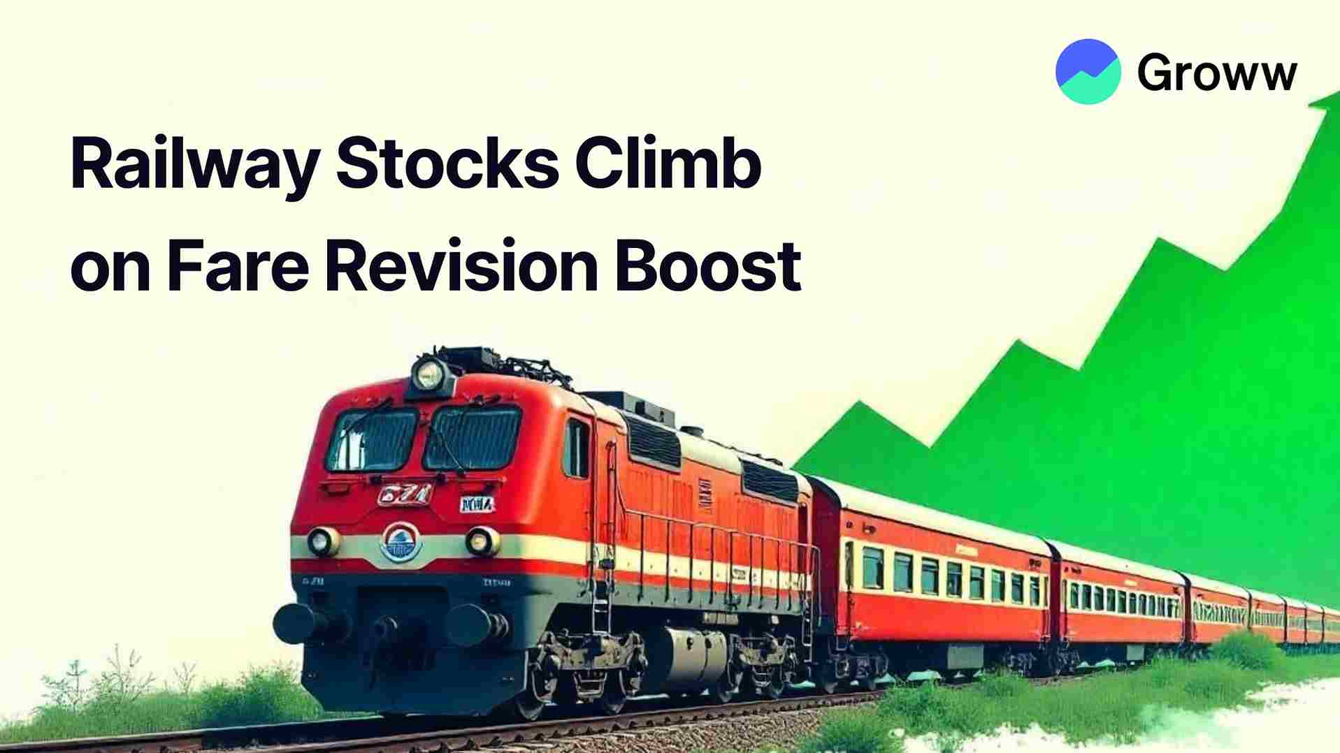 Railway Stocks Climb on Fare Revision Boost: IRCTC, RVNL, Texmaco Rally up to 4%