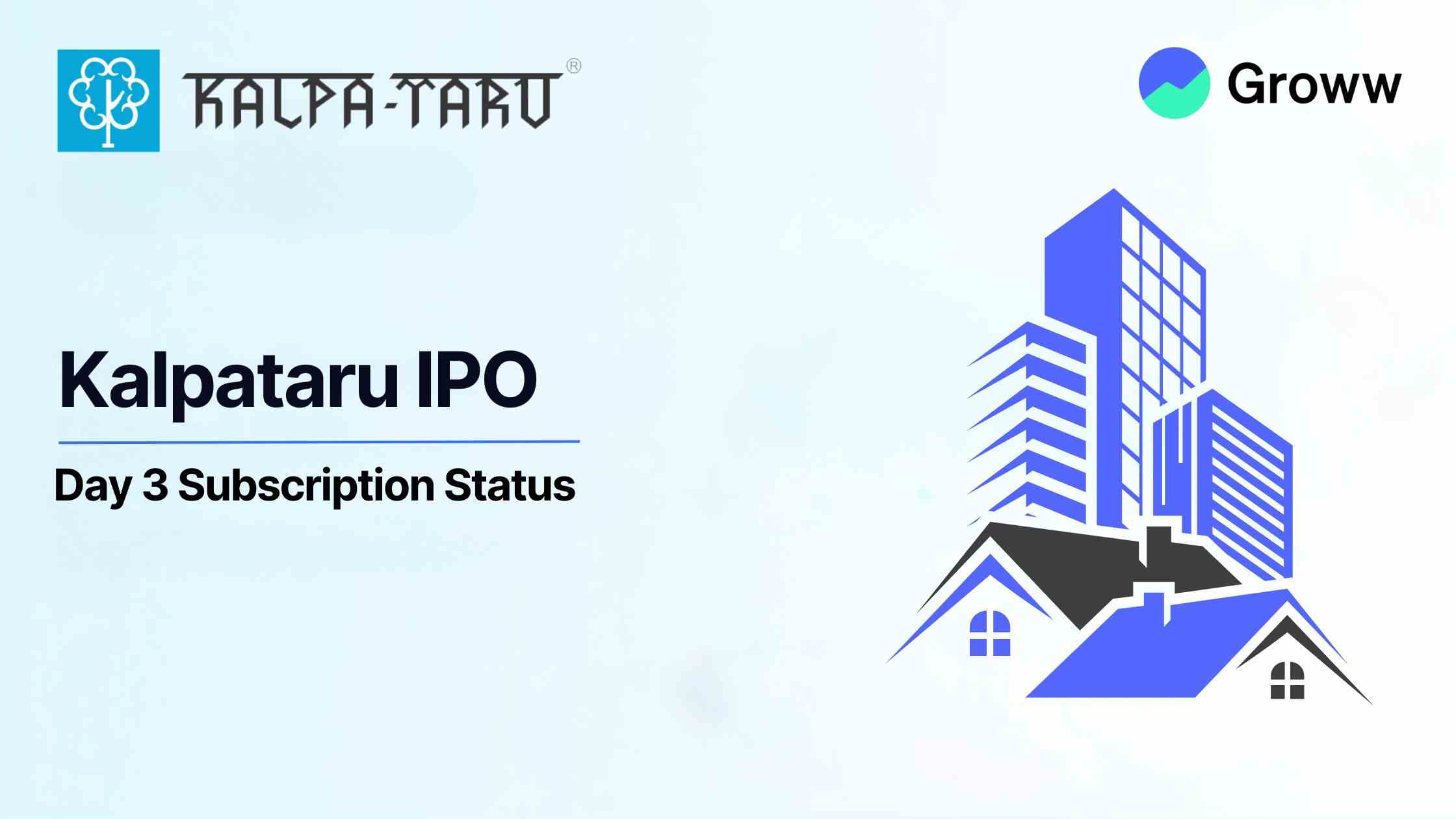 Kalpataru IPO Day 3: Check GMP, Subscription Status & Key Highlights