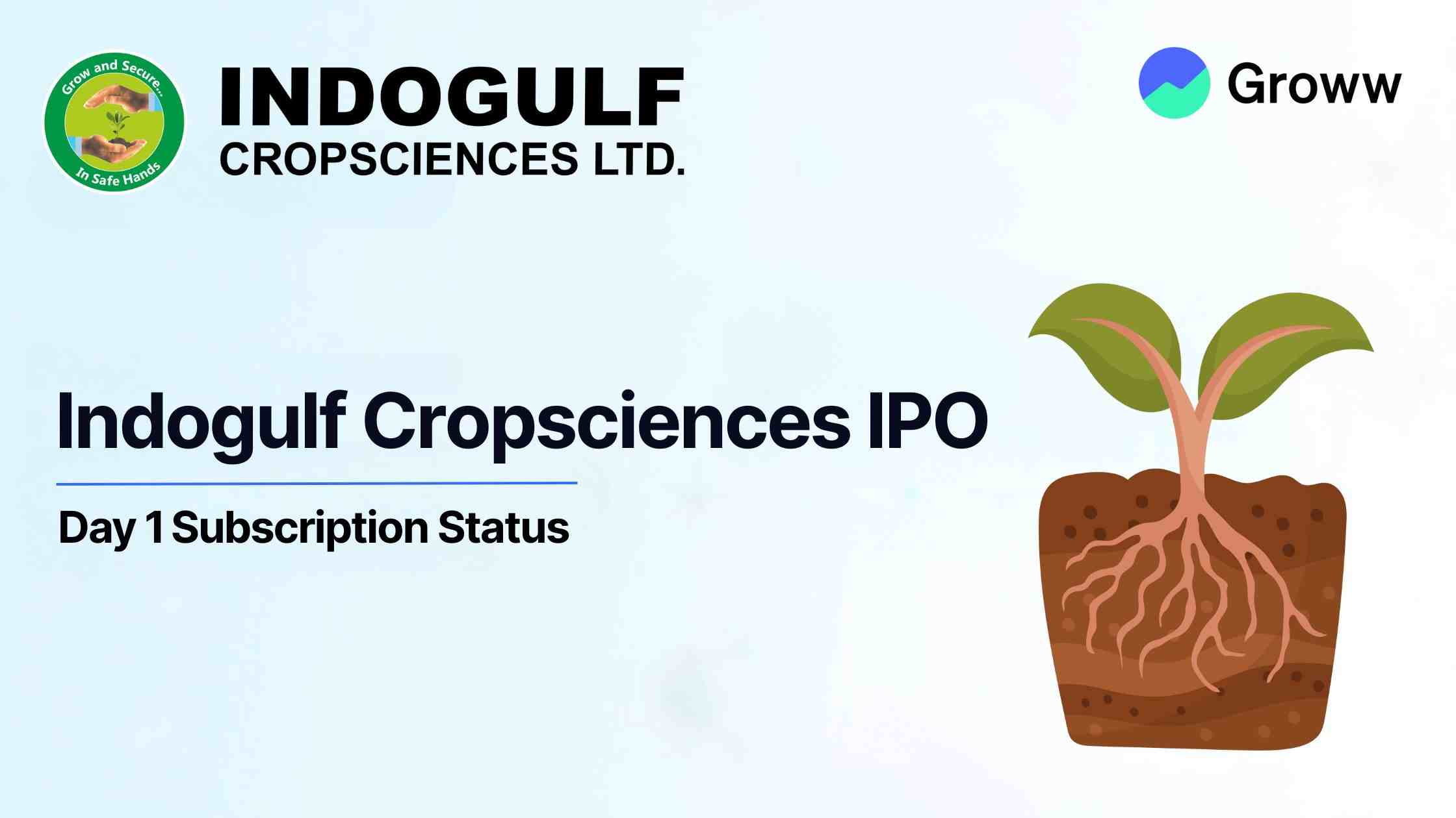 Indogulf Cropsciences IPO Day 1: Check GMP, Subscription Status & Key Highlights