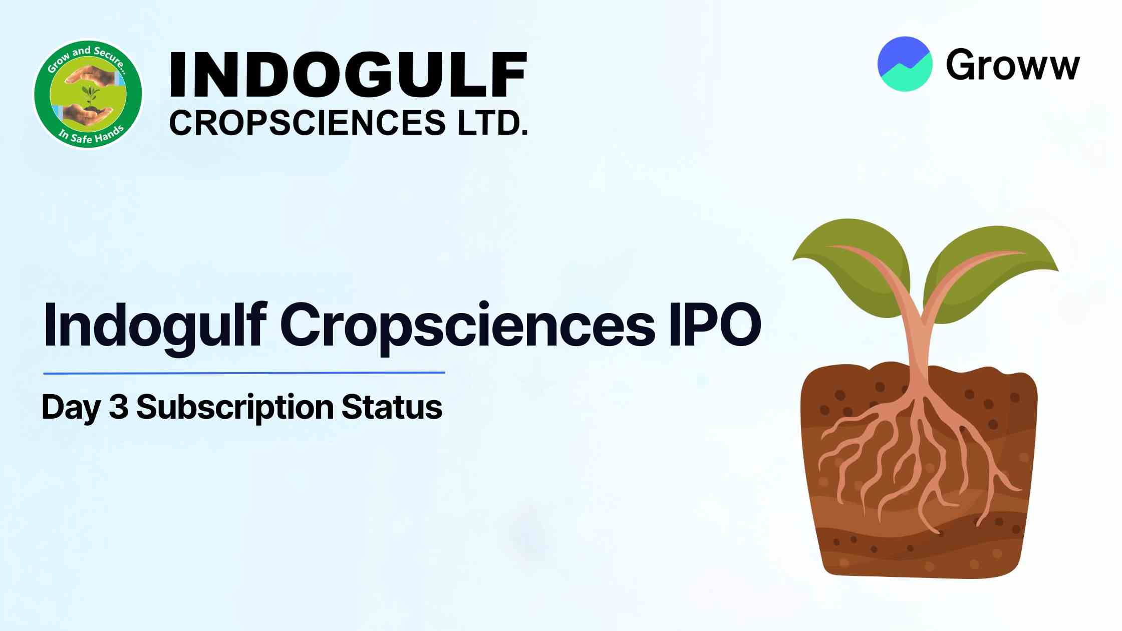 Indogulf Cropsciences IPO Day 3: Check GMP, Subscription Status & Key Highlights
